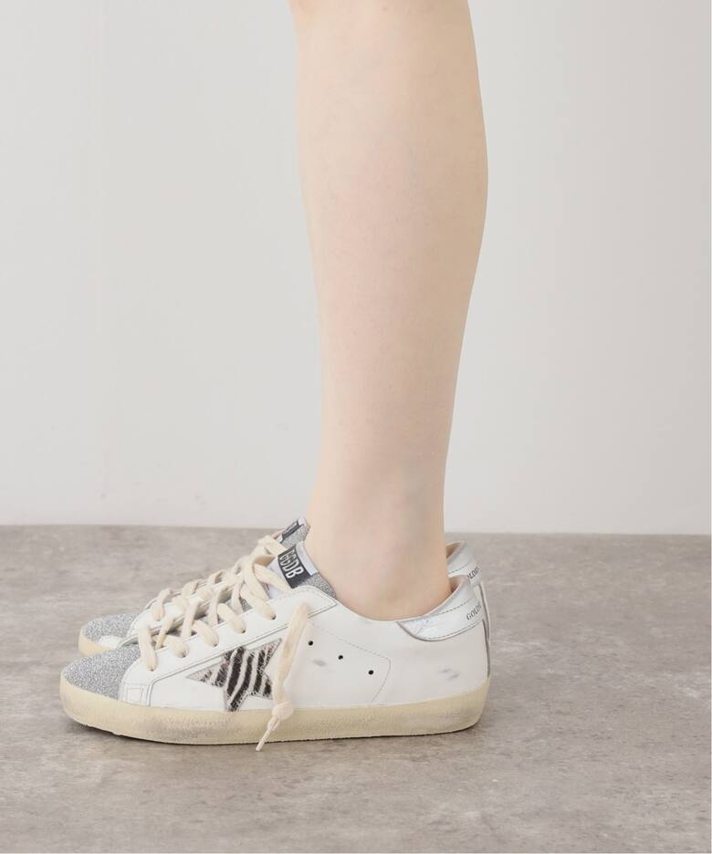 GOLDEN GOOSE / ゴールデングース】SUPER-STAR ZABRA CRYSTAL TO 