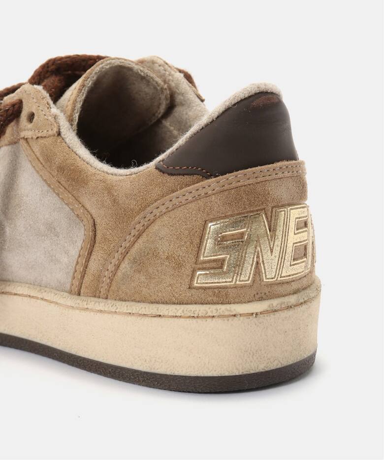 GOLDEN GOOSE / ゴールデングース】BALLSTAR SUEDE GLITTER STAR 