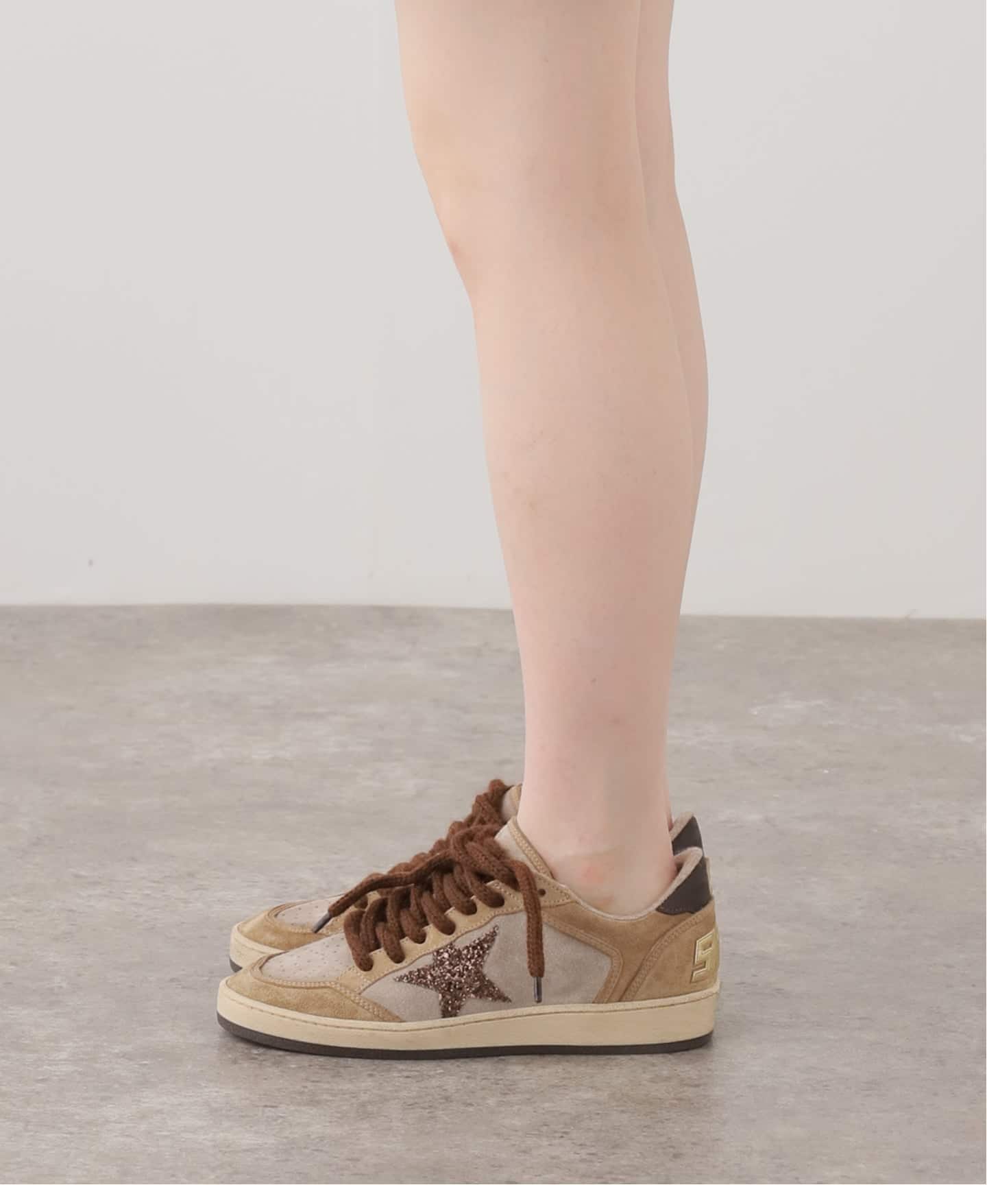 GOLDEN GOOSE / ゴールデングース】BALLSTAR SUEDE GLITTER STAR GOLDEN GOOSE / ゴールデングース】BALLSTAR SUEDE GLITTER STAR