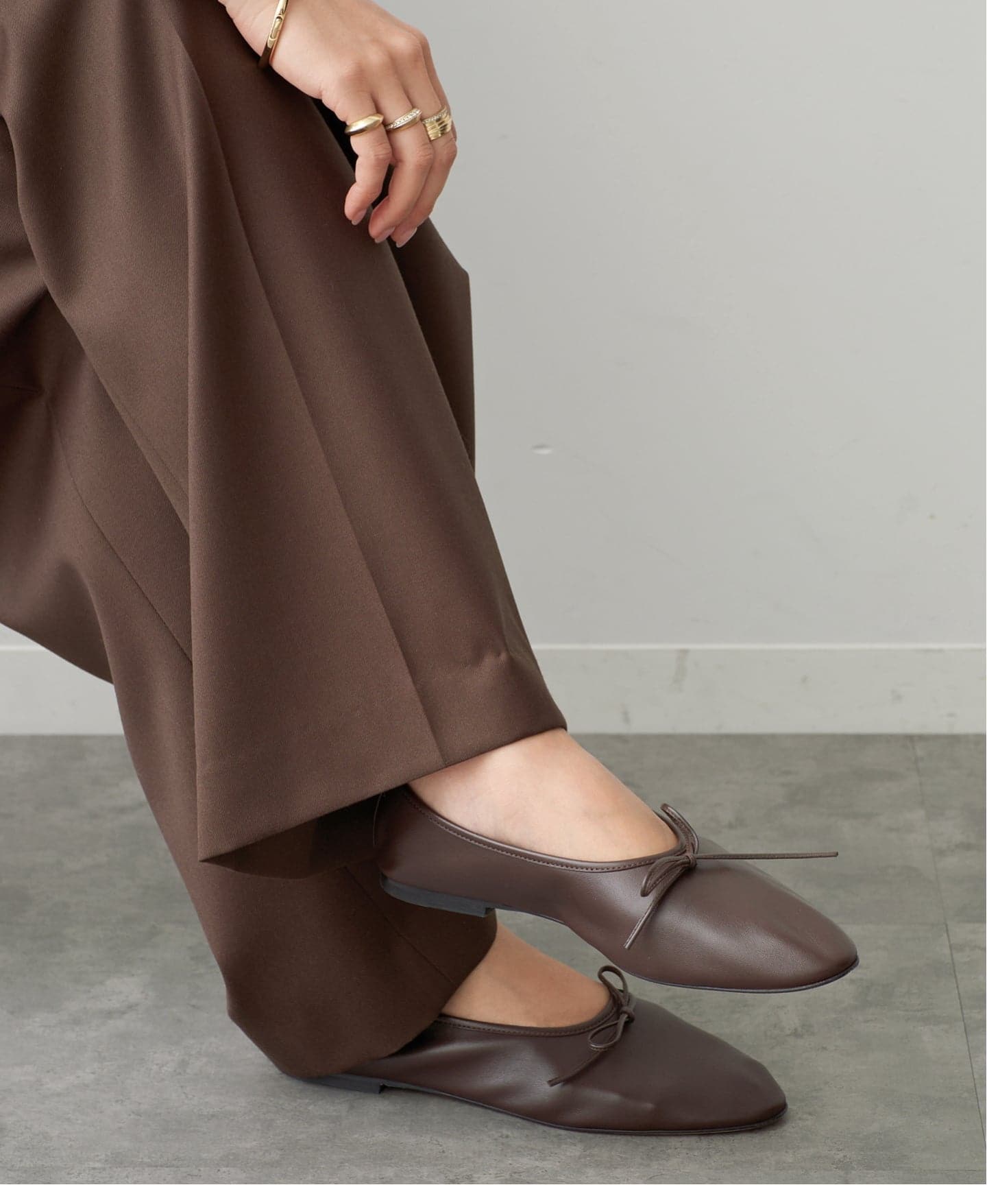 MUSE de Deuxieme Classeバレエシューズ DEAR FRANCES/ディアフランシス】GALA SHOE（バレエシューズ