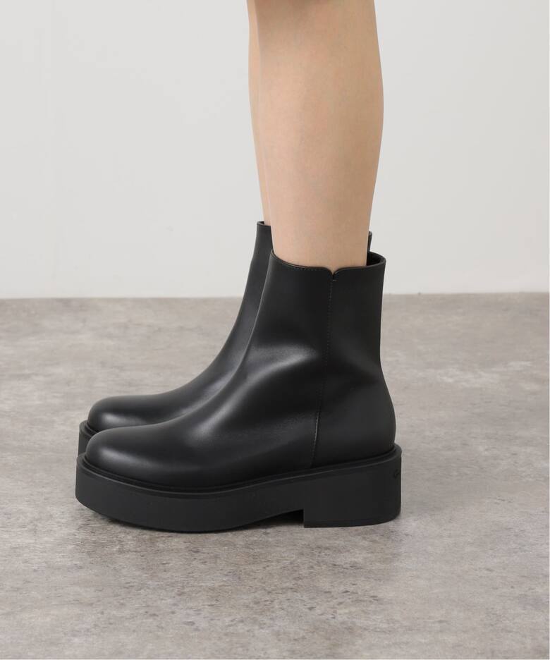 GIANVITO ROSSI/ジャンヴィト ロッシ】 VITELLO GLOVE BOOTS（ブーティ 