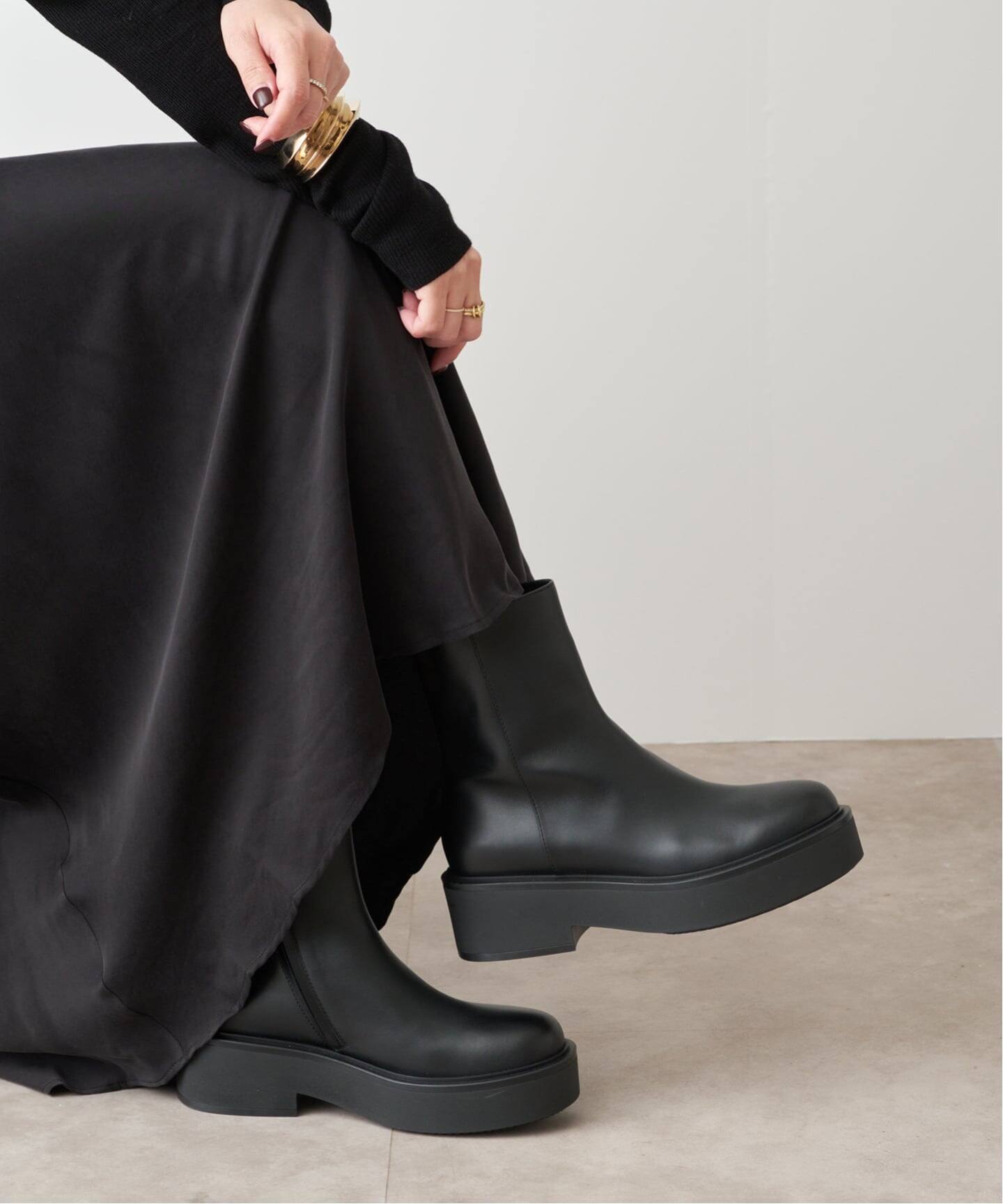 GIANVITO ROSSI/ジャンヴィト ロッシ】 VITELLO GLOVE BOOTS（ブーティ 