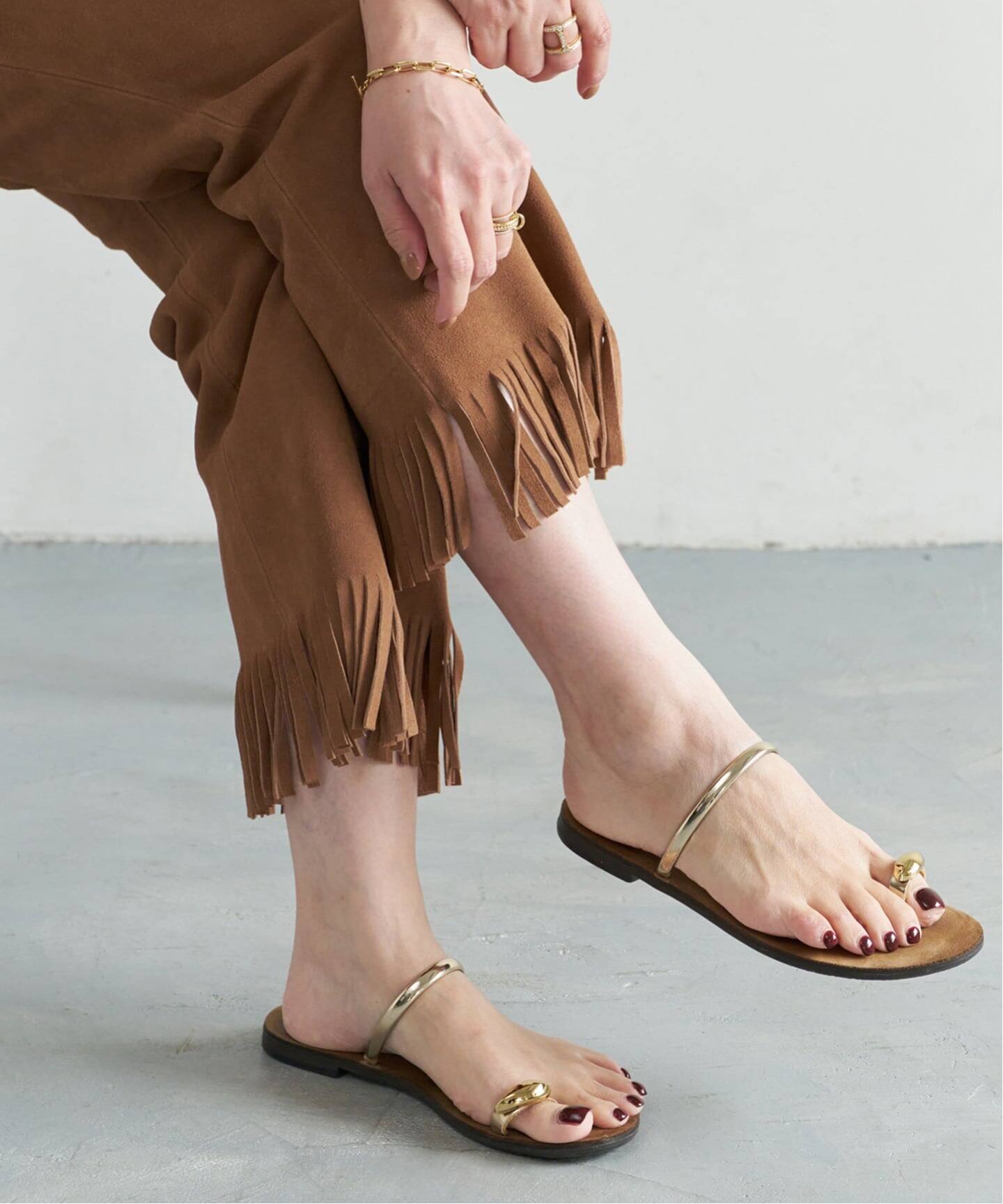NICOLAS LAINAS/ニコラスライナス】 TONGS SANDAL（サンダル