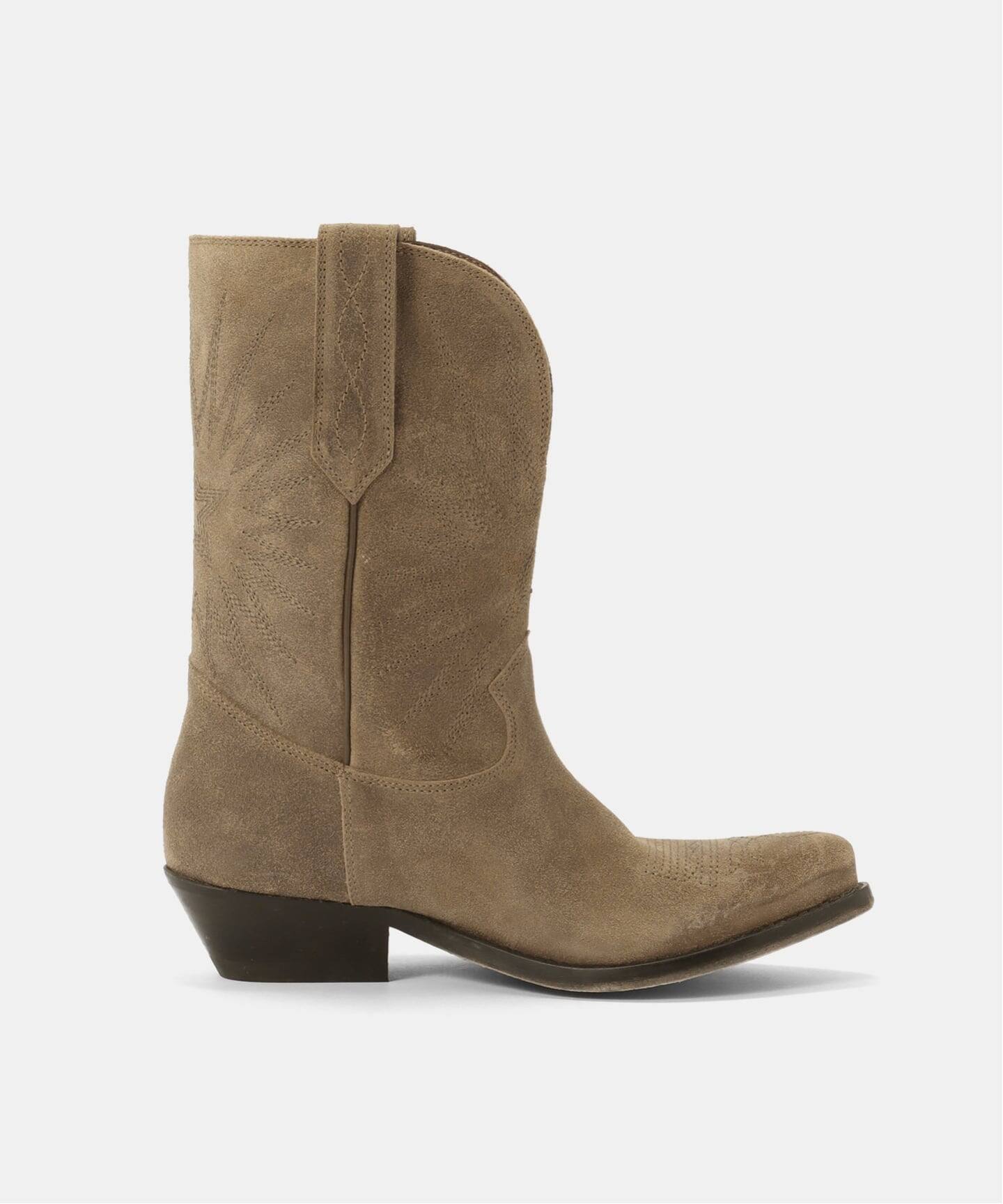 GOLDEN GOOSE / ゴールデングース】WISH STAR LOW SUEDE BOOT