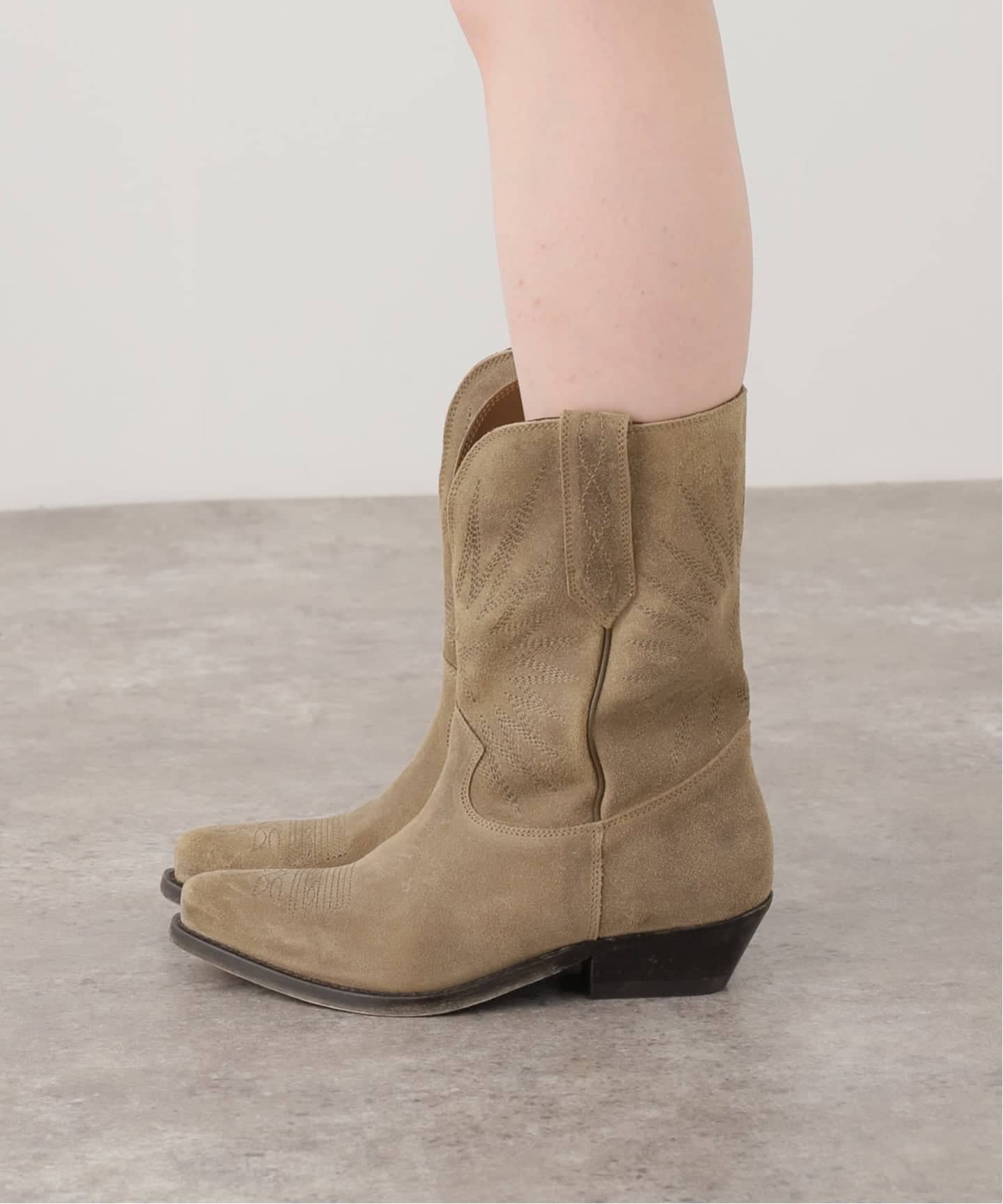 GOLDEN GOOSE / ゴールデングース】WISH STAR LOW SUEDE BOOT