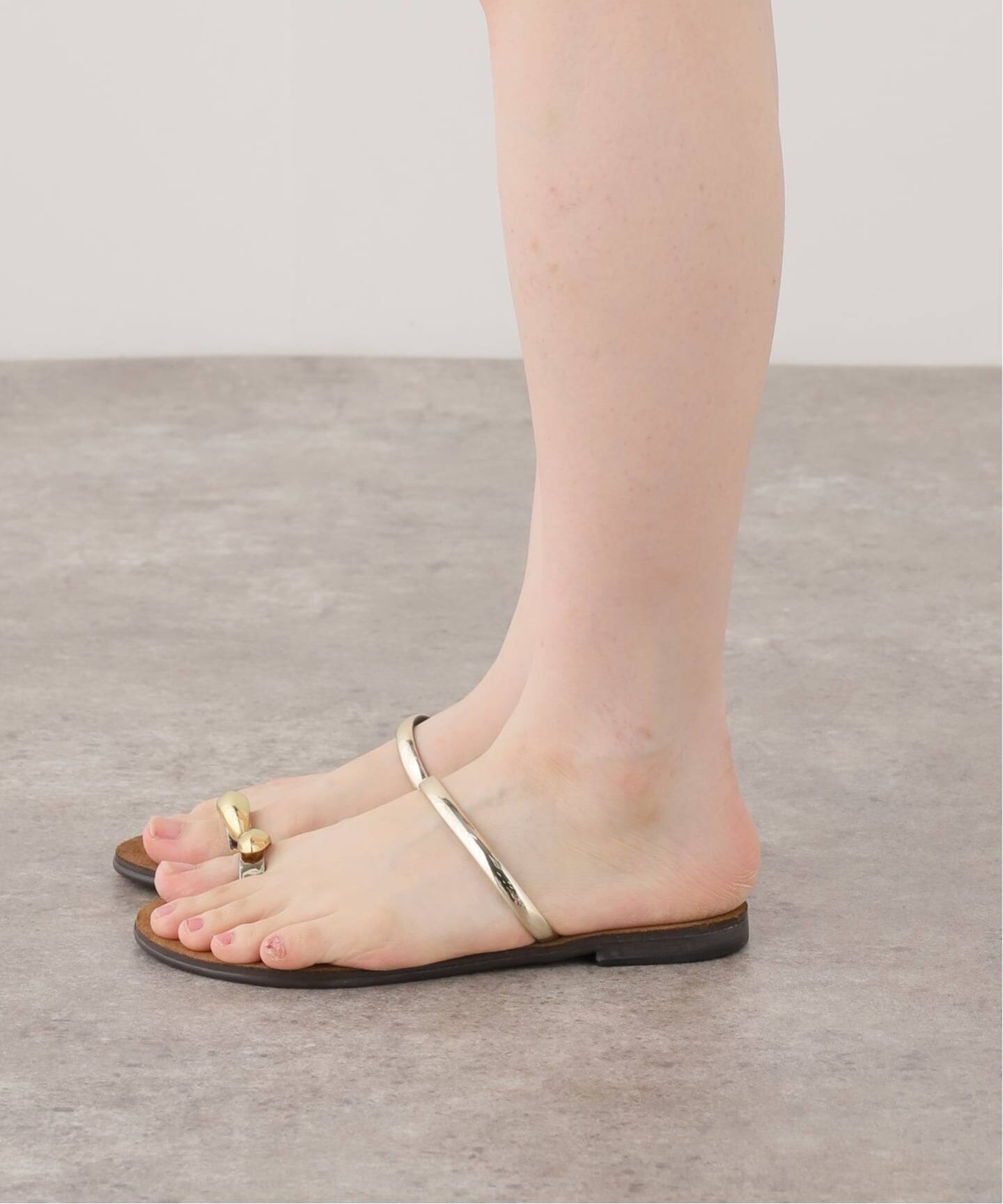 NICOLAS LAINAS/ニコラスライナス】 TONGS SANDAL（サンダル
