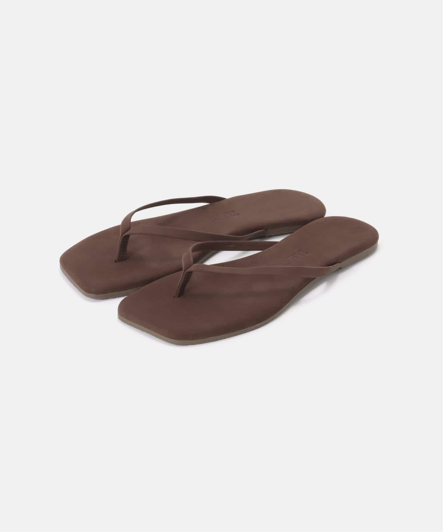 TKEES/ティキーズ】SQUARE TOE LILY SUEDE（サンダル）｜Deuxieme