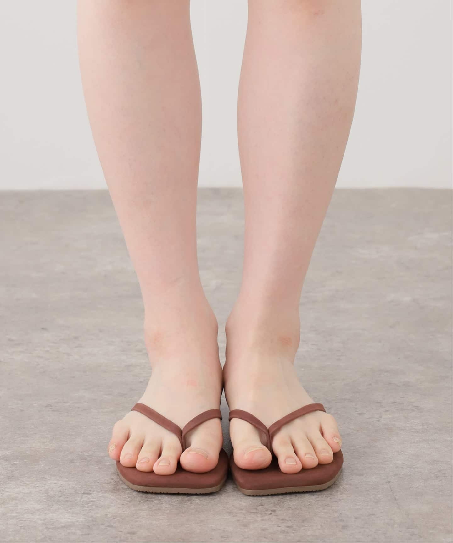 TKEES/ティキーズ】SQUARE TOE LILY SUEDE（サンダル）｜Deuxieme