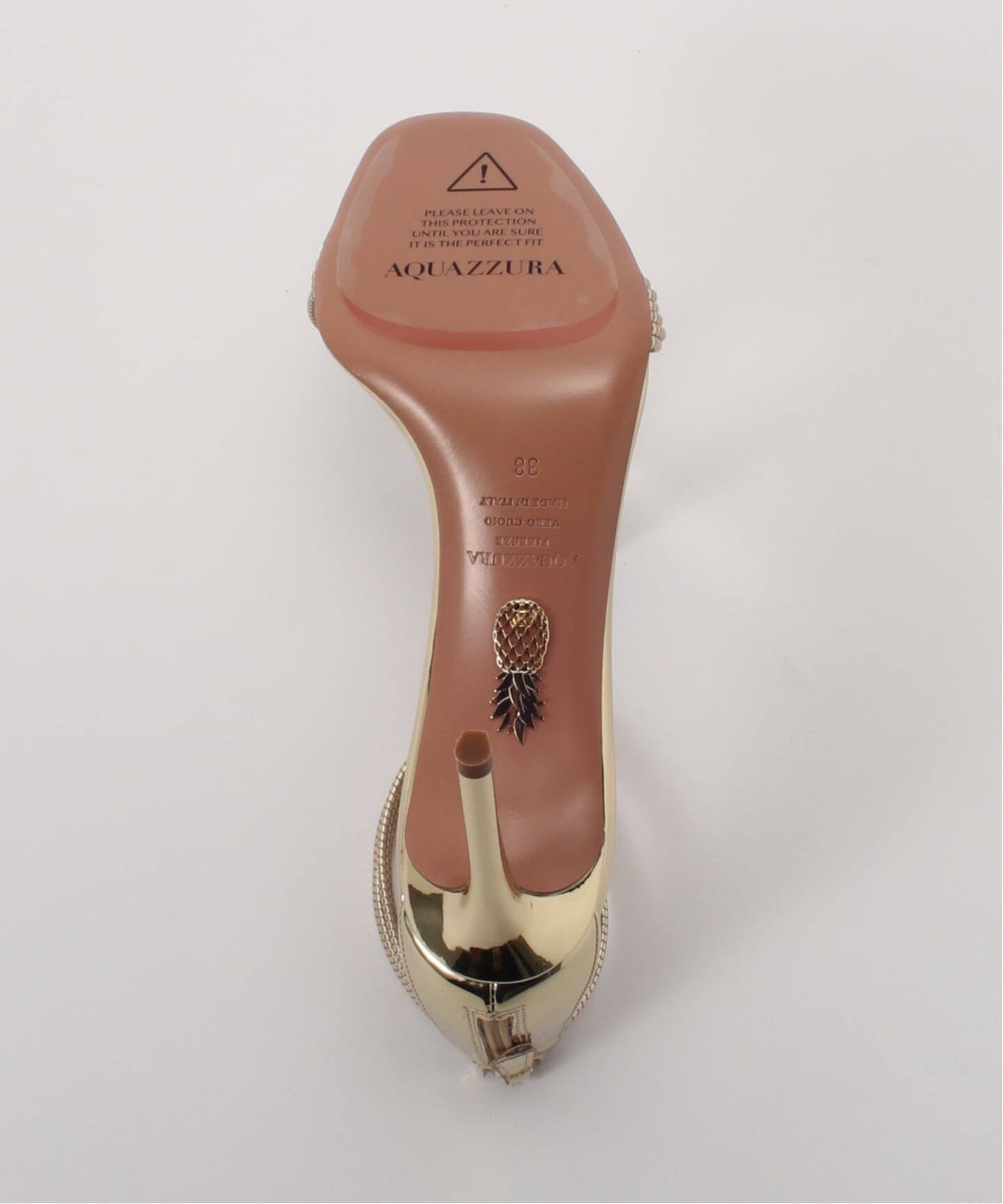 AQUAZZURA/アクアズーラ】GOLD サンダル（サンダル）｜MUSE de