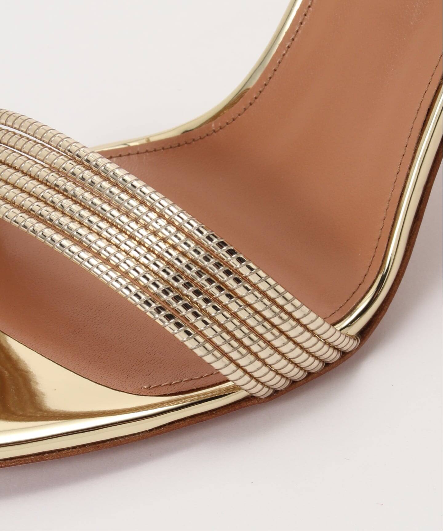 AQUAZZURA/アクアズーラ】GOLD サンダル（サンダル）｜MUSE de