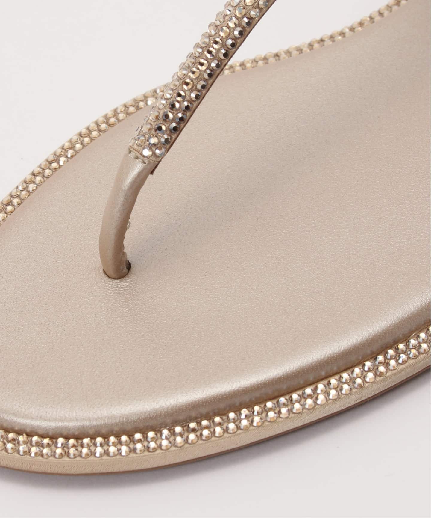 RENE CAOVILLA/レネ カオヴィラ】BIJOU FLAT サンダル（サンダル