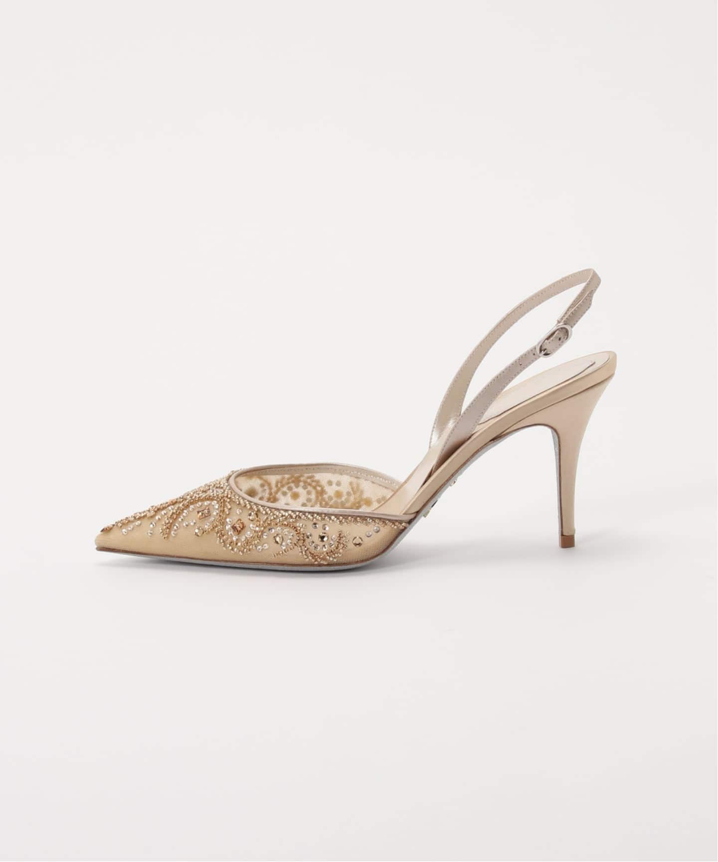 RENE CAOVILLA/レネ カオヴィラ】 BIJOU SLINGBACK ミュール（その他