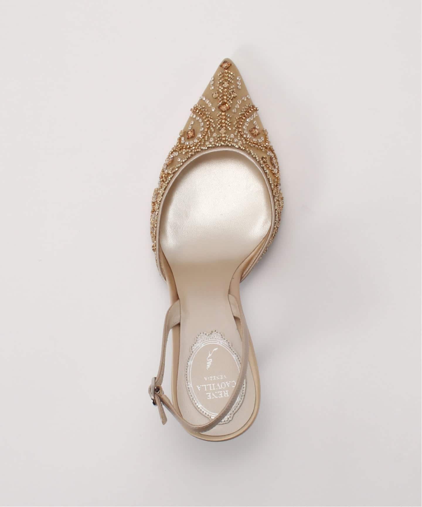 RENE CAOVILLA/レネ カオヴィラ】 BIJOU SLINGBACK ミュール（その他