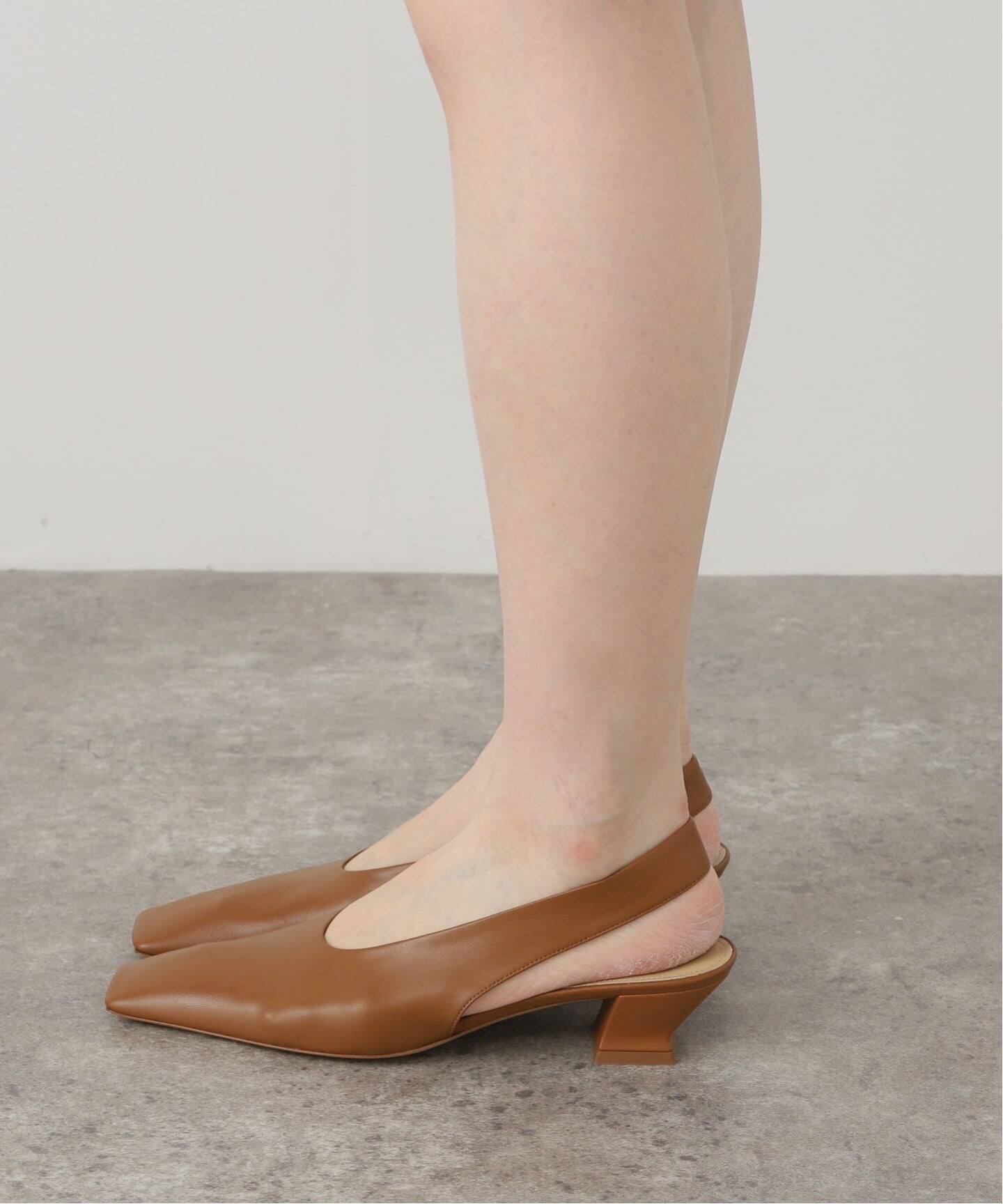 PAUL ANDREW/ポールアンドリュー】CHISEL SLINGバックシューズ(40mm