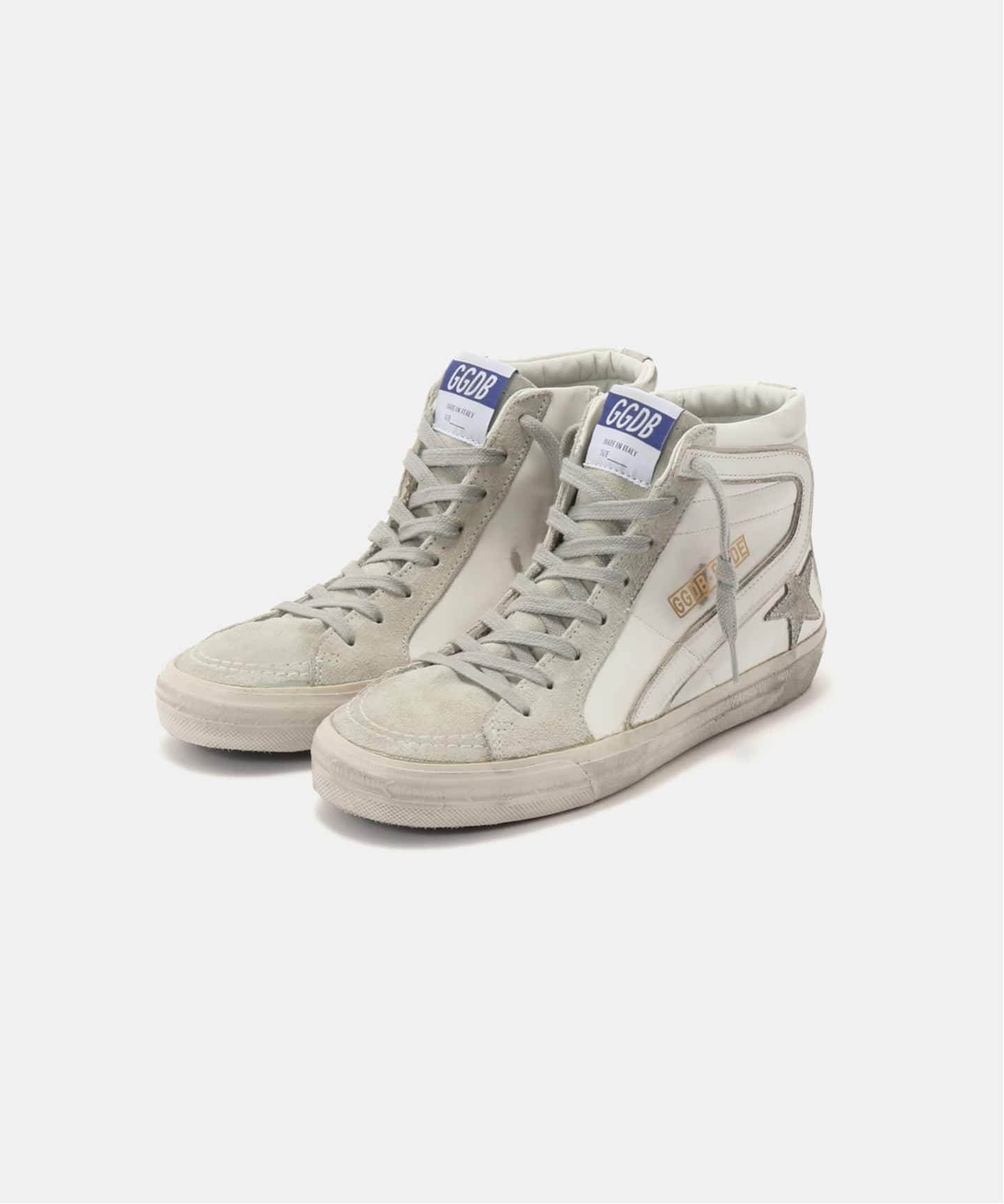 GOLDEN GOOSE/ゴールデングース】 SLIDE LEATHER*SUEDE スニーカー