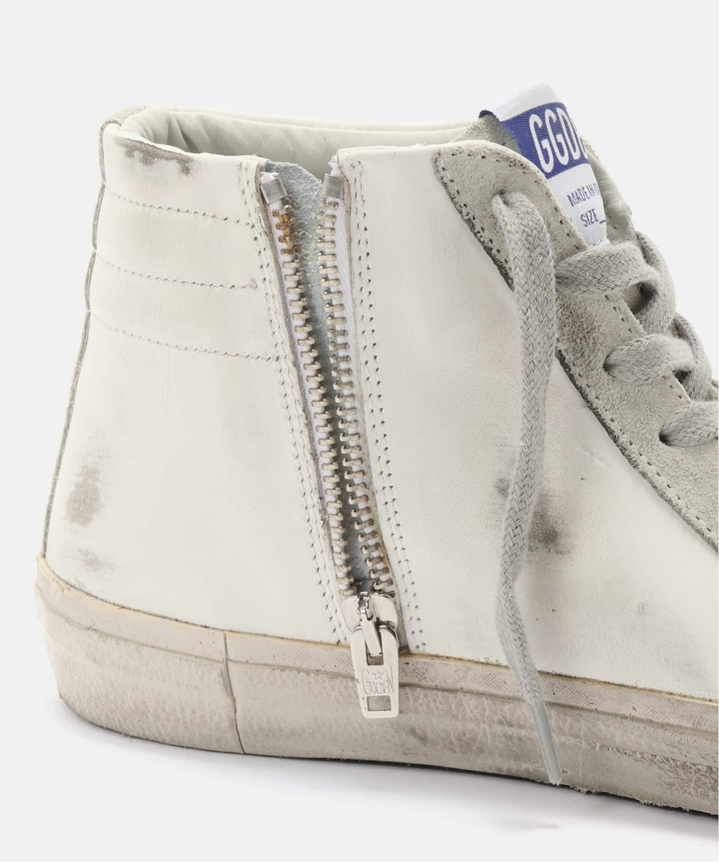 GOLDEN GOOSE/ゴールデングース】 SLIDE LEATHER*SUEDE スニーカー