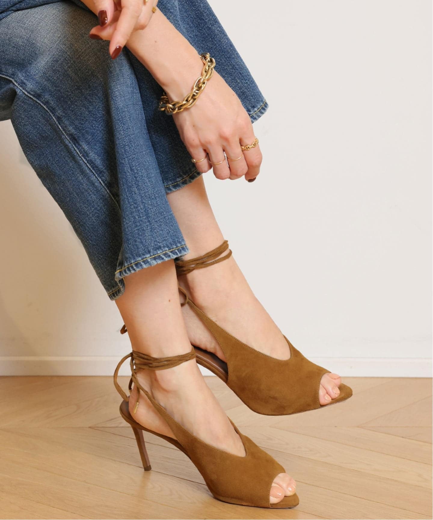 AQUAZZURA/アクアズーラ】LAIS サンダル（サンダル）｜MUSE de