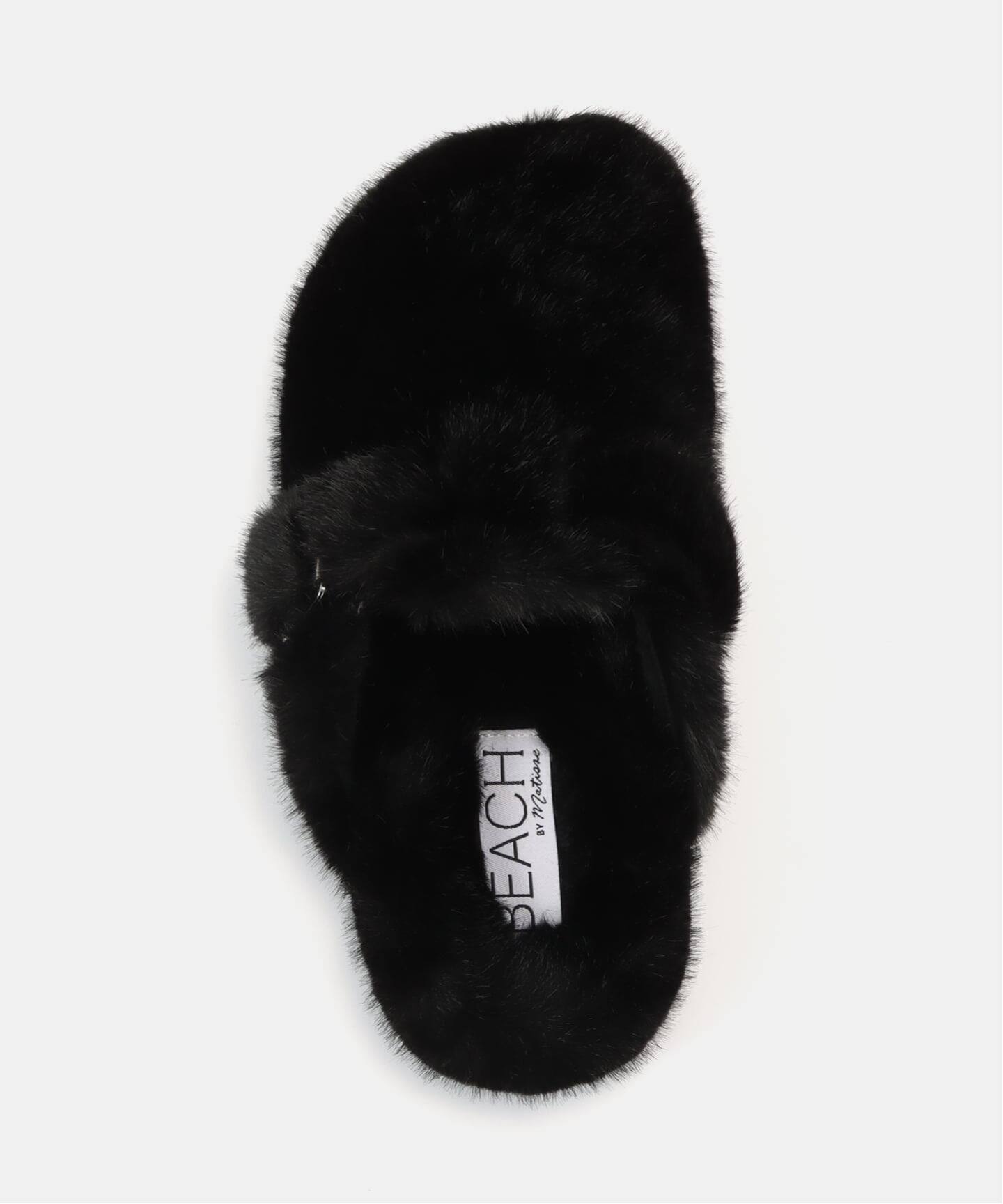 BEACH BY MATISSE/ビーチ バイ マティス】 FAUX FUR スリッパ（その他