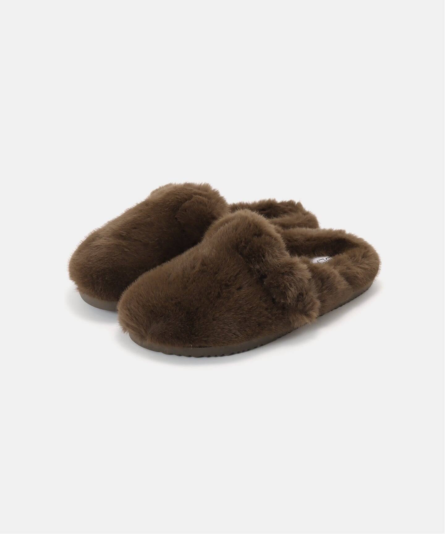 BEACH BY MATISSE/ビーチ バイ マティス】 FAUX FUR スリッパ（その他