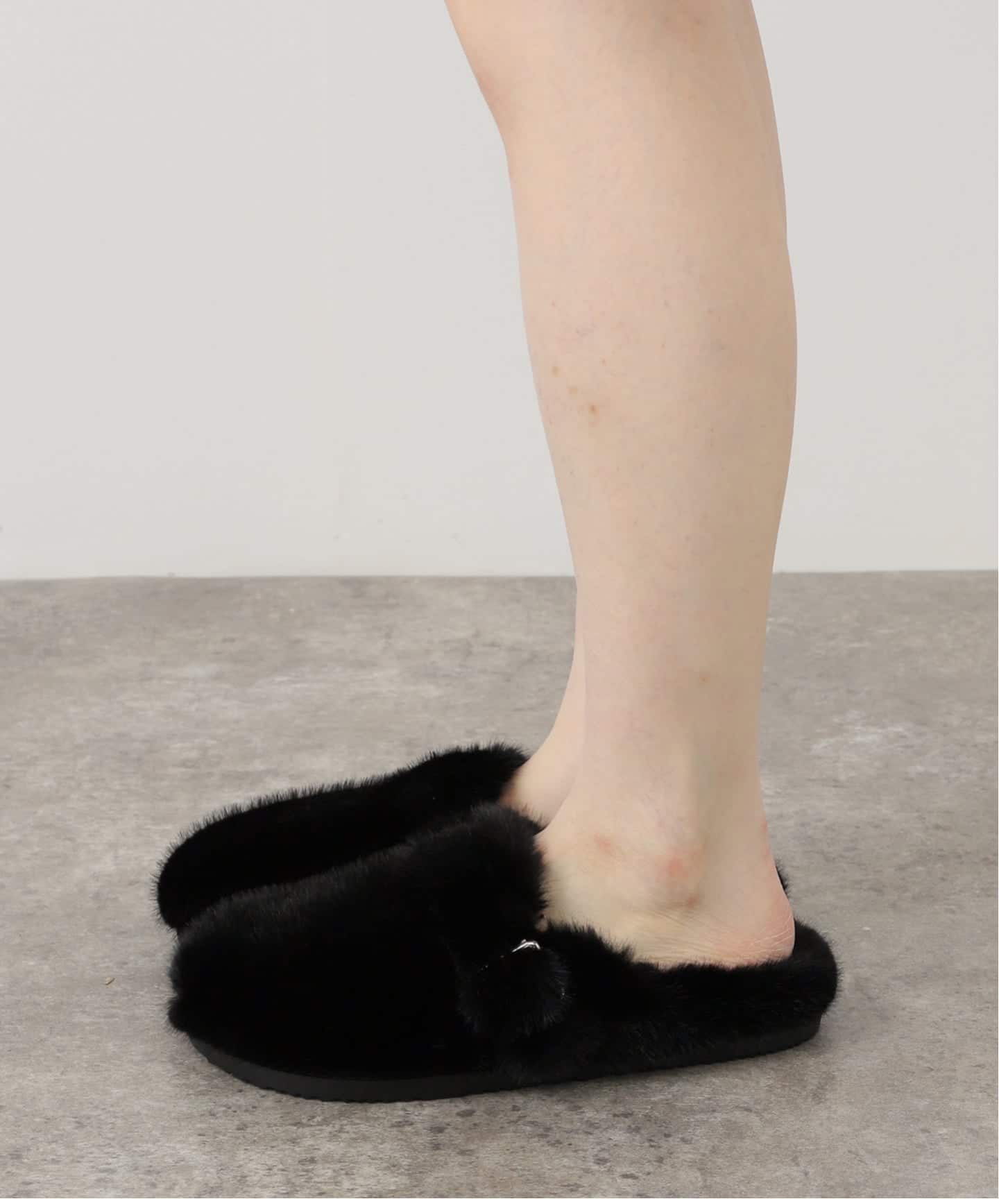 BEACH BY MATISSE/ビーチ バイ マティス】 FAUX FUR スリッパ（その他