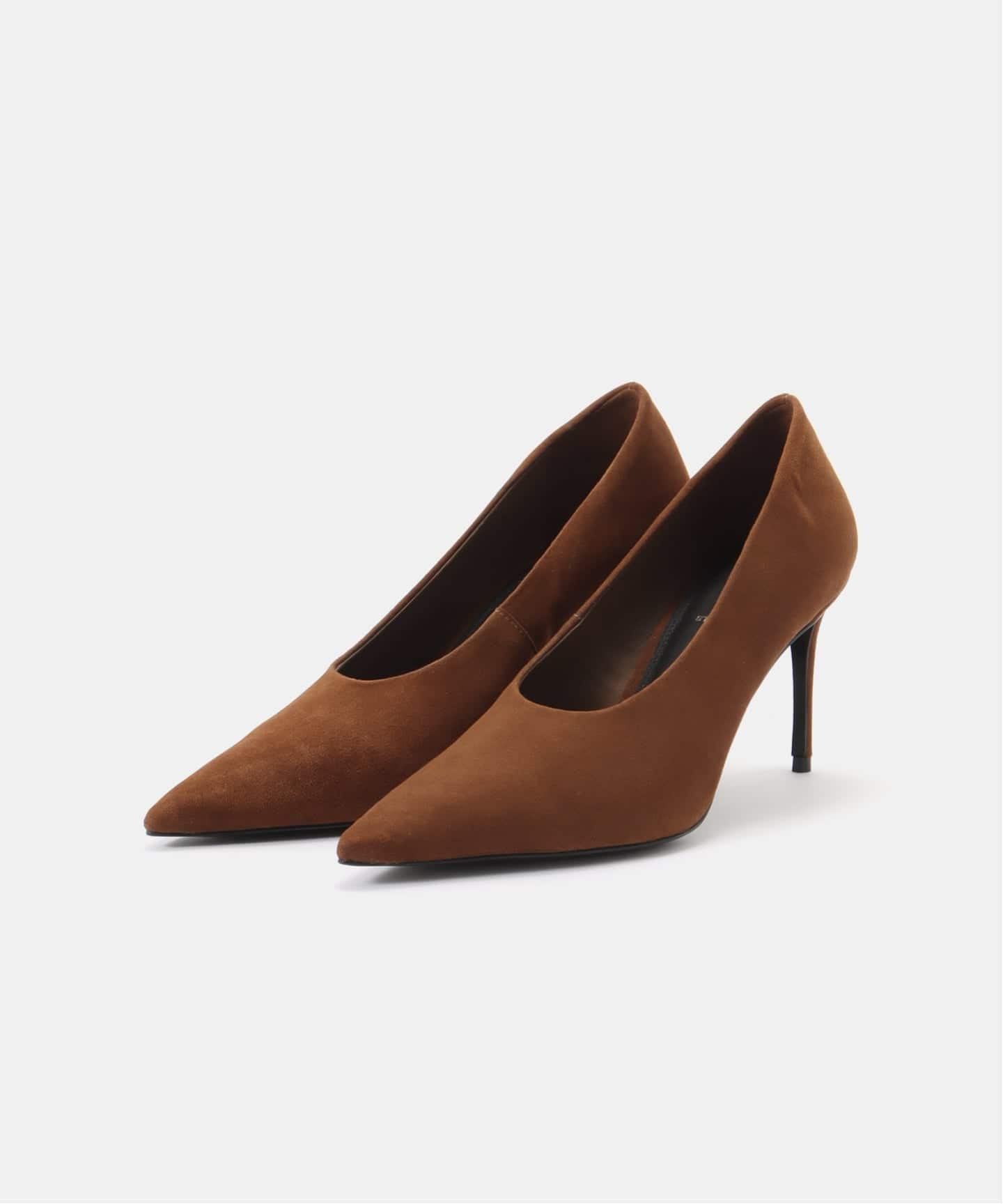 BLACK SUEDE STUDIO/ブラックスエードスタジオ】FULL COVER パンプス