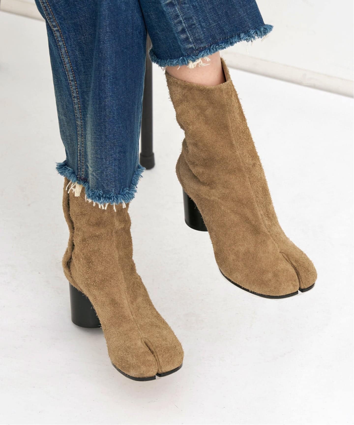 マルジェラ　ブーツ MAISON MARGIELA/メゾン マルジェラ】 6cm HEEL TABI BOOTS（ブーティ