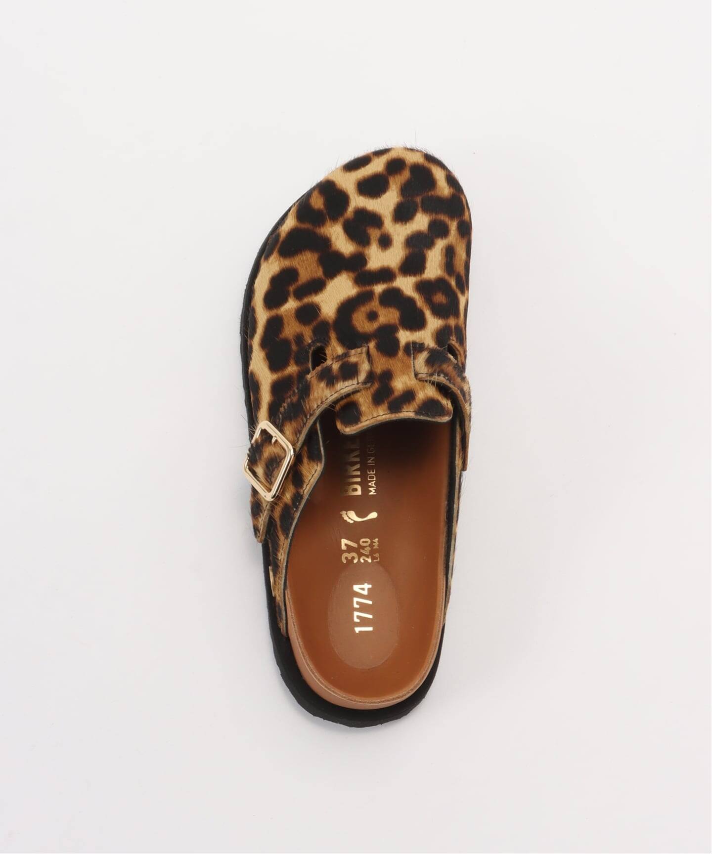 BIRKENSTOCK1774/ビルケンシュトック1774】 BOSTON FUR LEOPARD