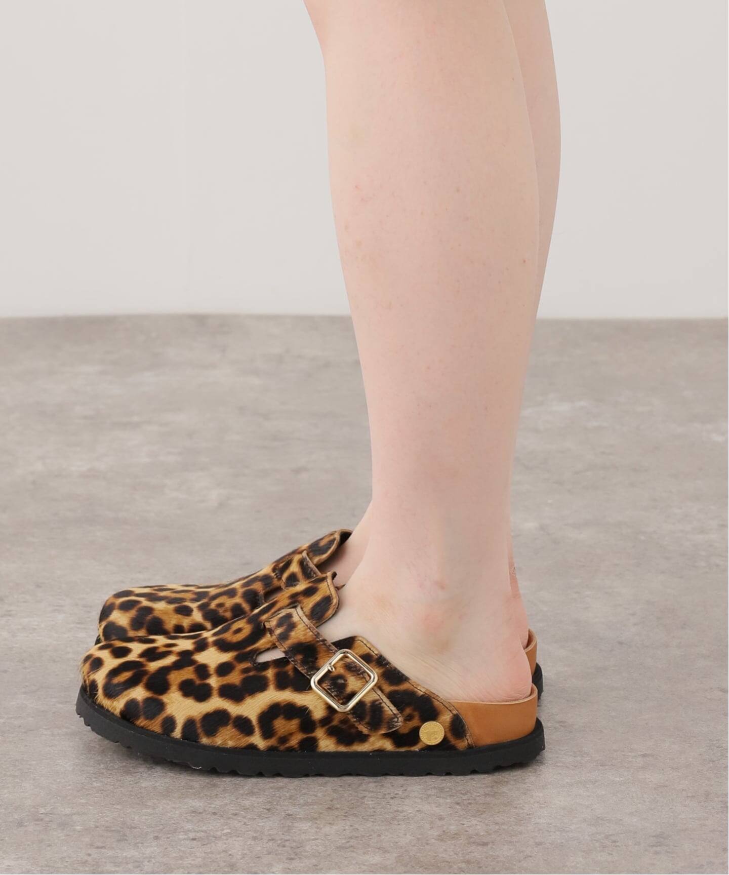 BIRKENSTOCK1774/ビルケンシュトック1774】 BOSTON FUR LEOPARD