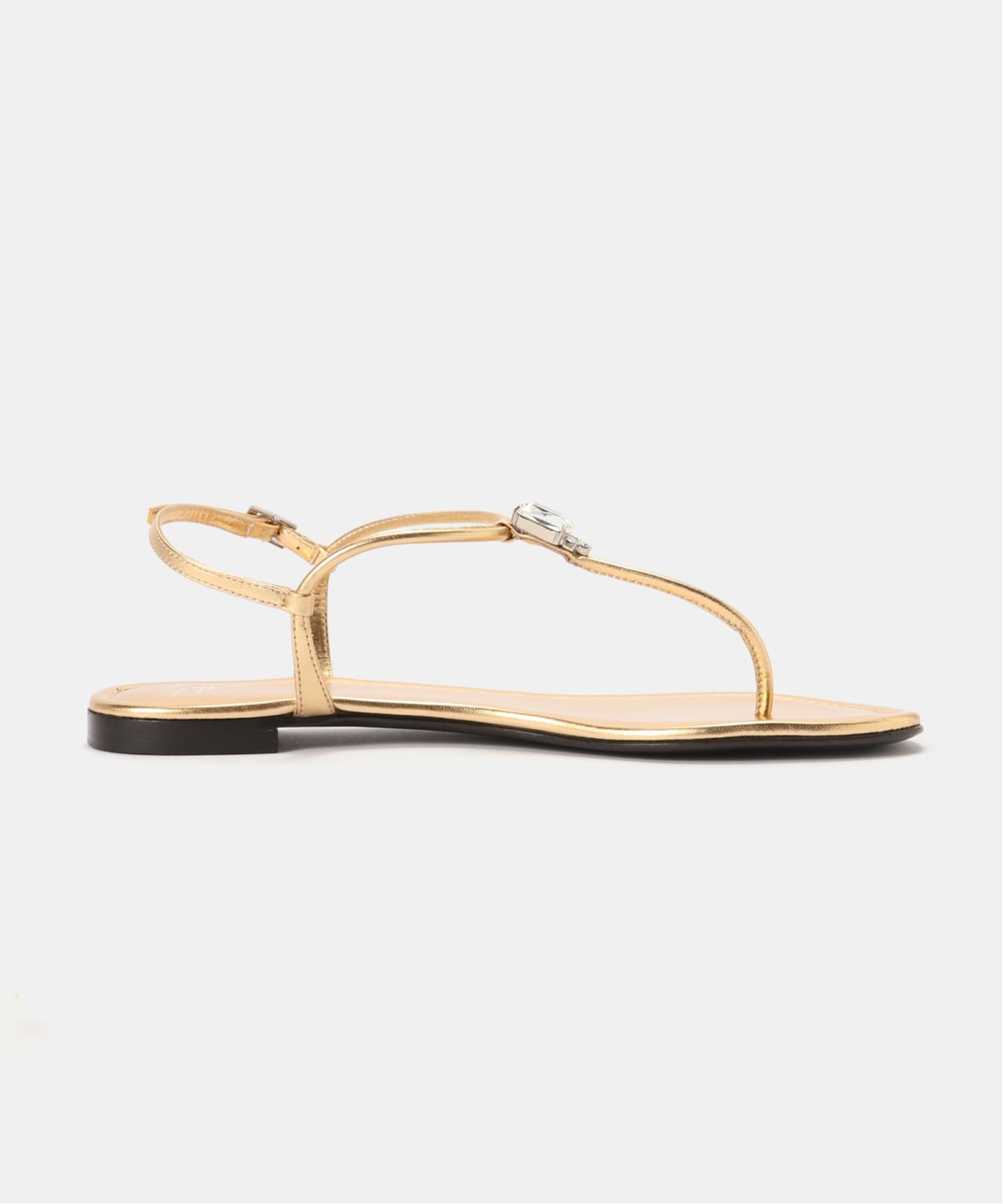 GIUSEPPE ZANOTTI/ジュゼッペ ザノッティ】 CRYSTAL GOLD TONG SANDAL