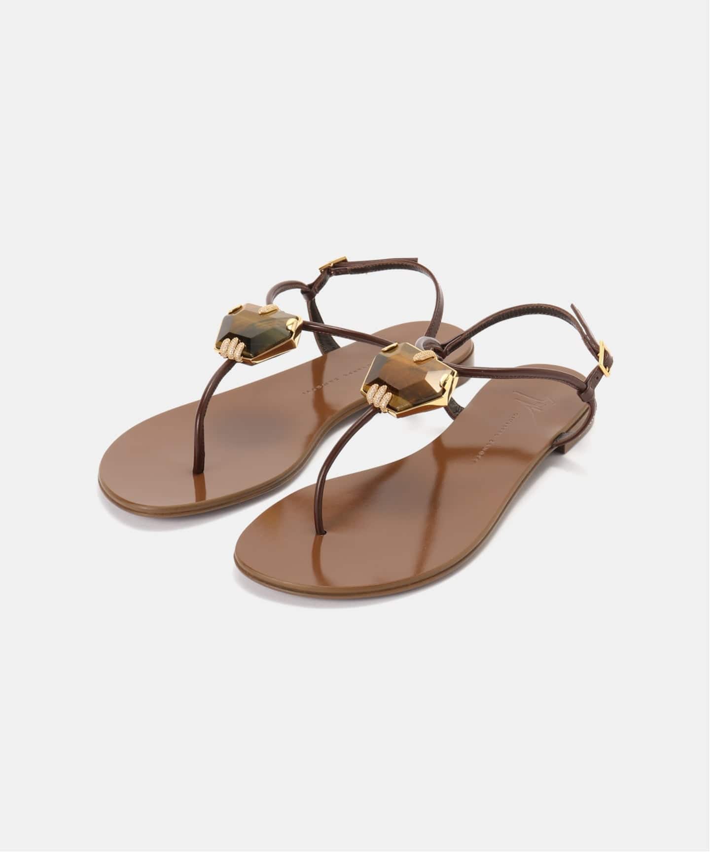 GIUSEPPE ZANOTTI STONE TONG SANDAL（その他シューズ）｜L