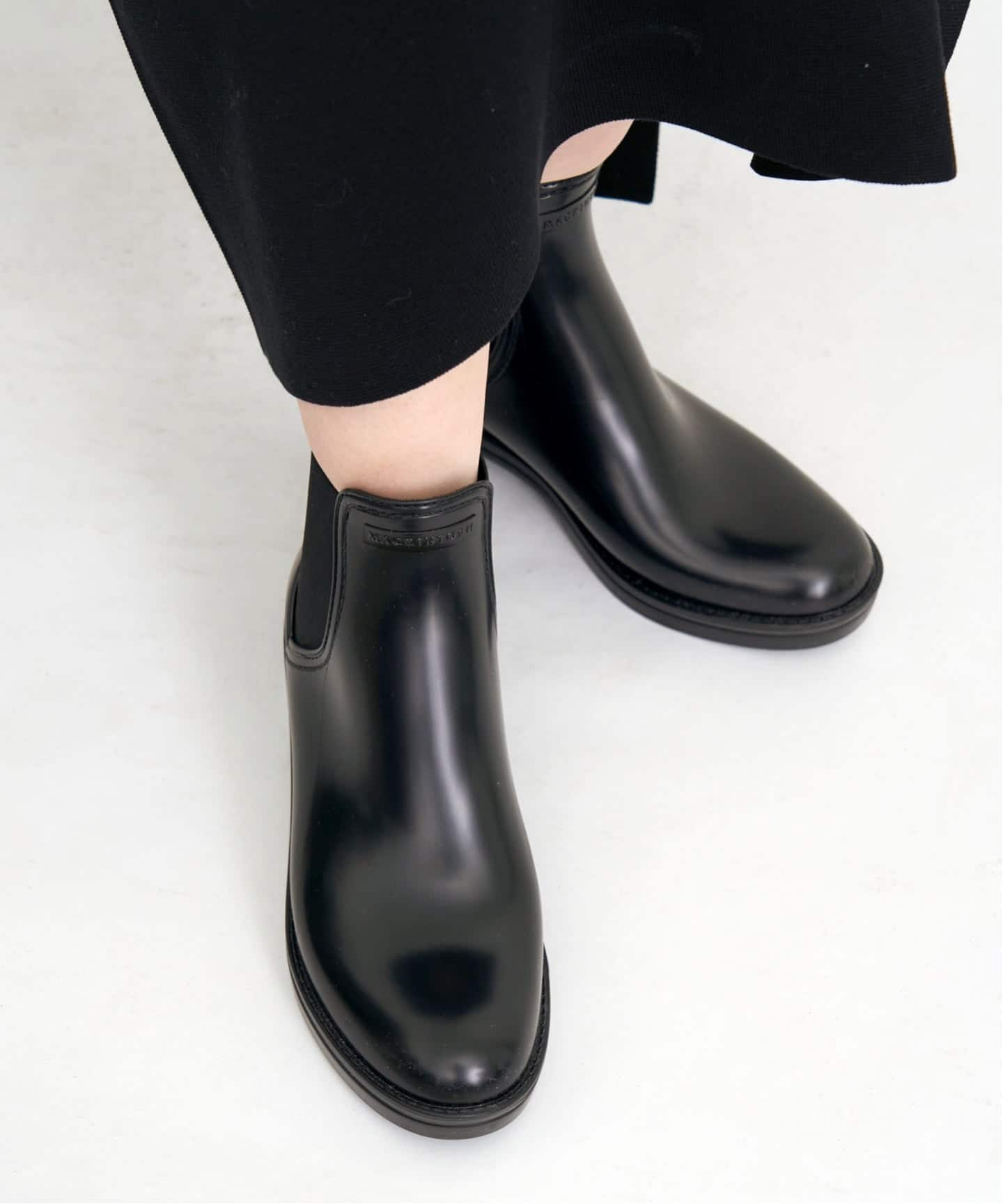 アパルモン購入 MACKINTOSHマッキントッシュ レインブーツ ブラック MACKINTOSH/マッキントッシュ】 TRINITY RAIN SHORT BOOTS（その他