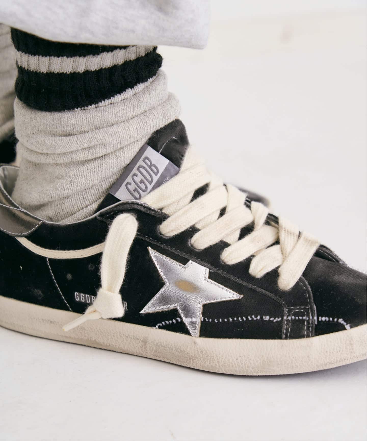 GOLDEN GOOSE/ゴールデン グース】 VELVET UPPER SUPER STAR