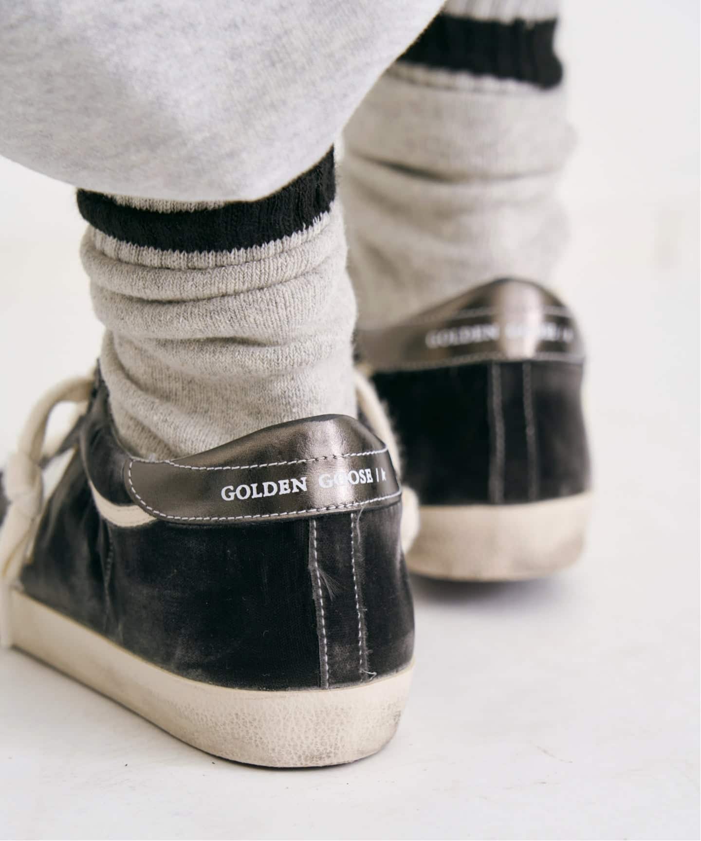 GOLDEN GOOSE/ゴールデン グース】 VELVET UPPER SUPER STAR