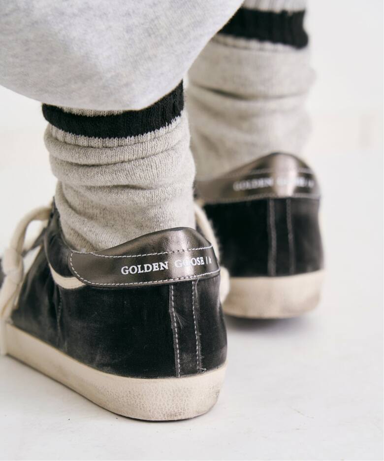 GOLDEN GOOSE/ゴールデン グース】 VELVET UPPER SUPER STAR 