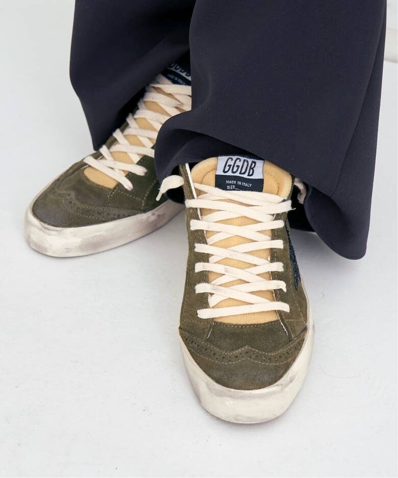 GOLDEN GOOSE/ゴールデン グース】 SUEDE UPPER FOAM MID STAR 