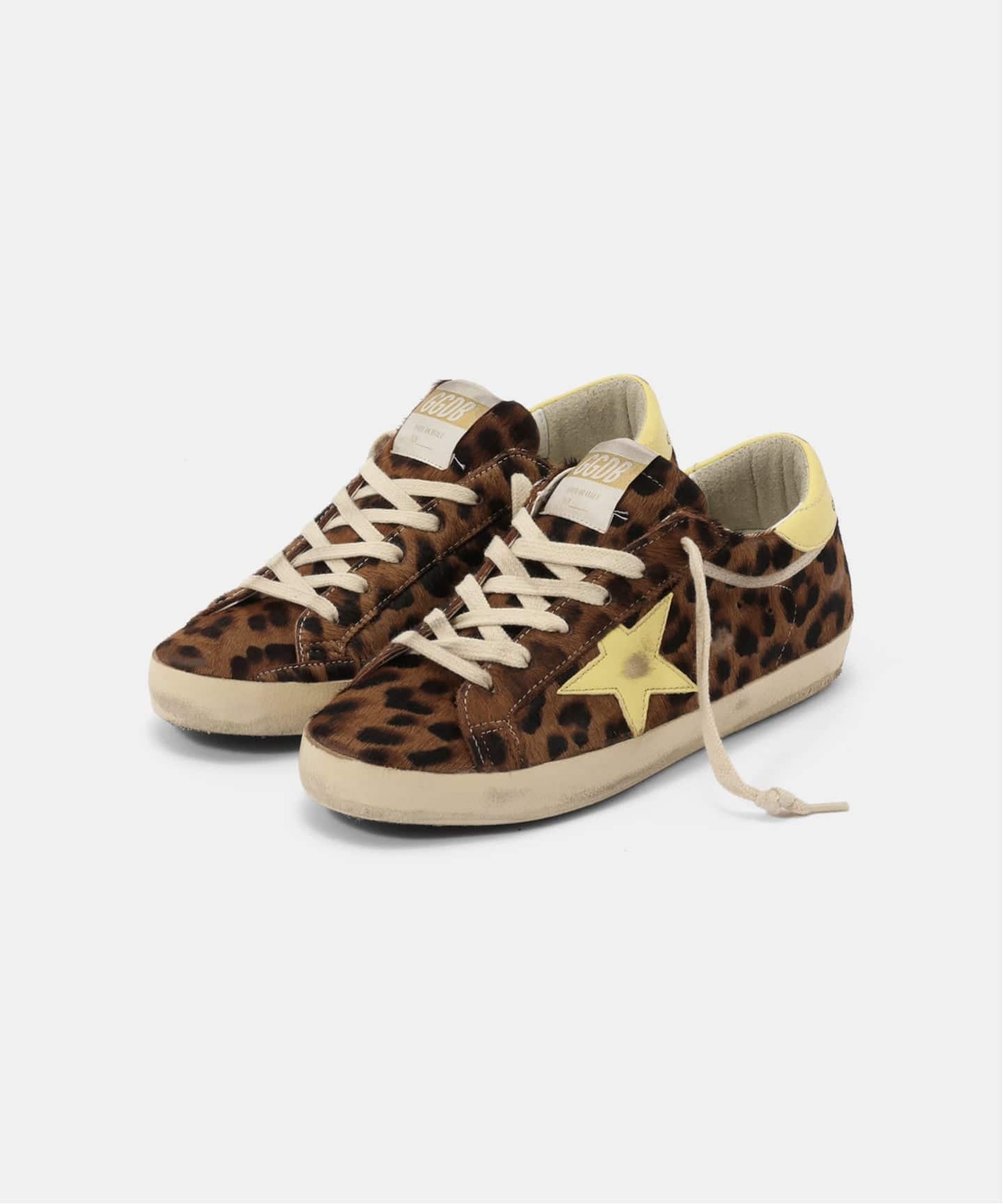 GOLDEN GOOSE/ゴールデン グース】 SUPER STAR LEOPARED SNEAKER