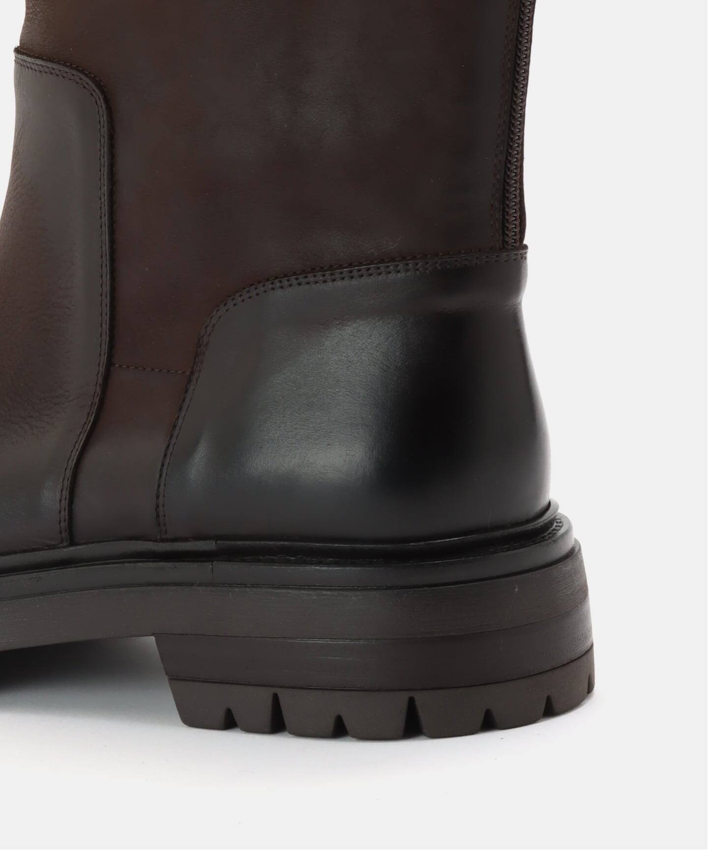 ELENA IACH/エレナ イアチ】 BELDED LONG BOOTS（ロングブーツ）｜L