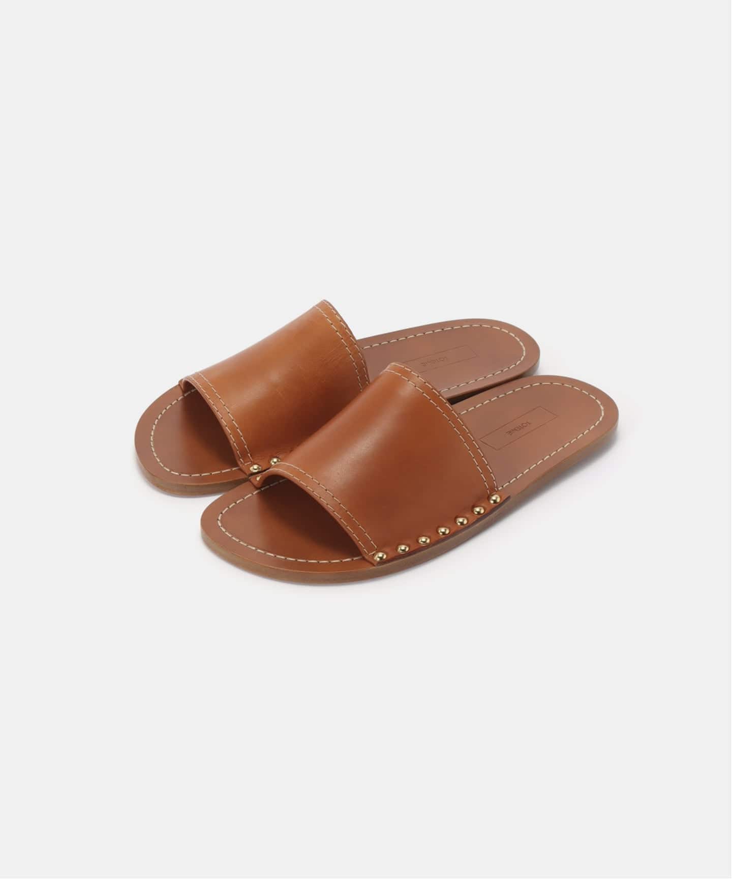 TOTEME/トーテム】Studded leather slides（サンダル）｜AP STUDIO