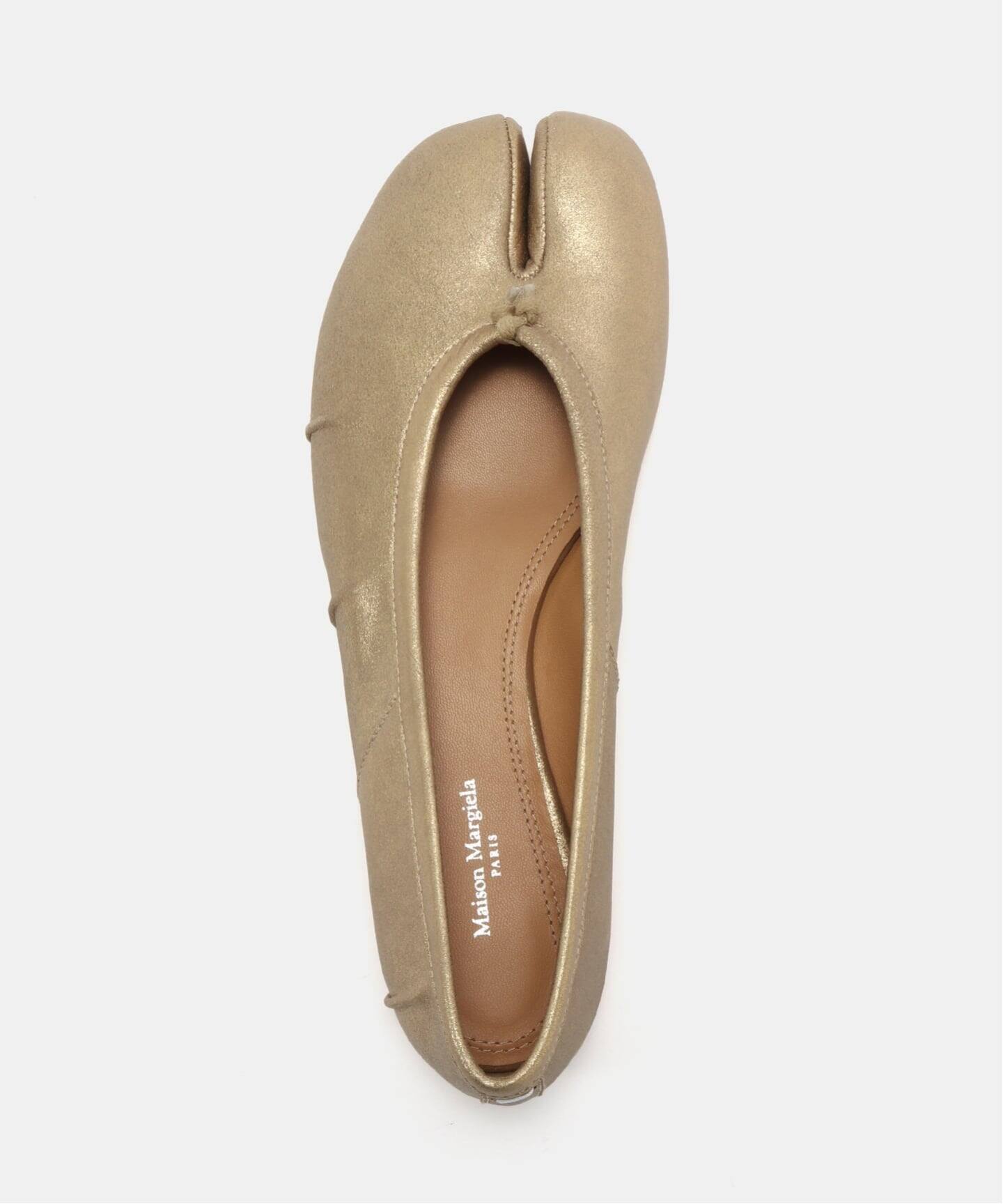 最終値下げ　メゾンマルジェラ　tabiパンプス　35 ブラウン Maison Margiela/メゾン マルジェラ】「TABI」BALLERINA（パンプス