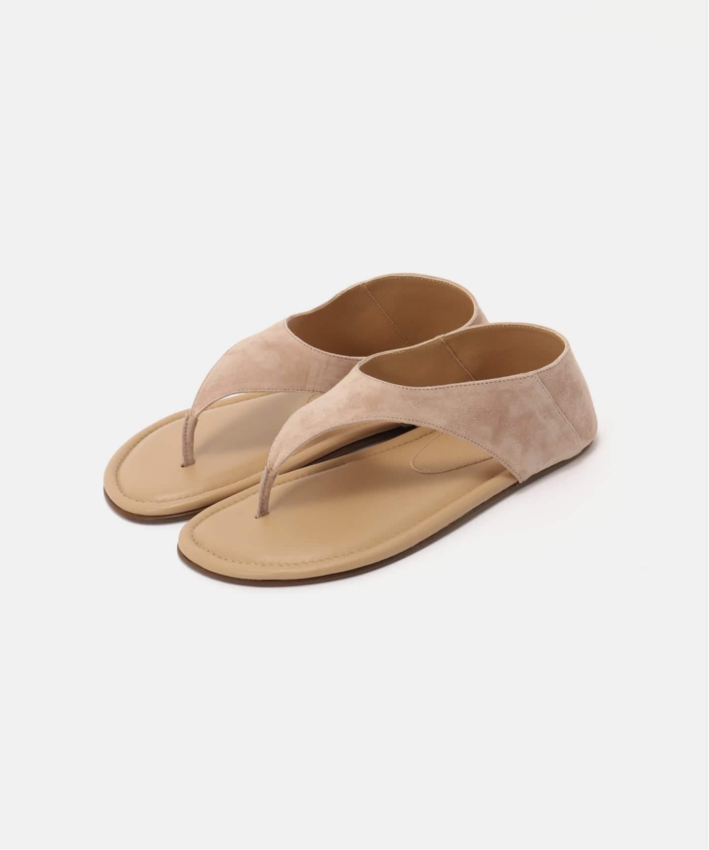 GIA BORGHINI/ジア ボルギーニ】suede thong sandals（サンダル）｜AP