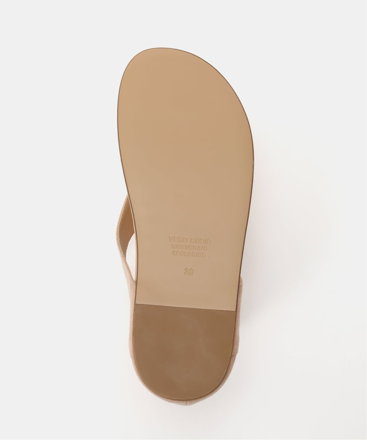 GIA BORGHINI/ジア ボルギーニ】suede thong sandals（サンダル）｜AP