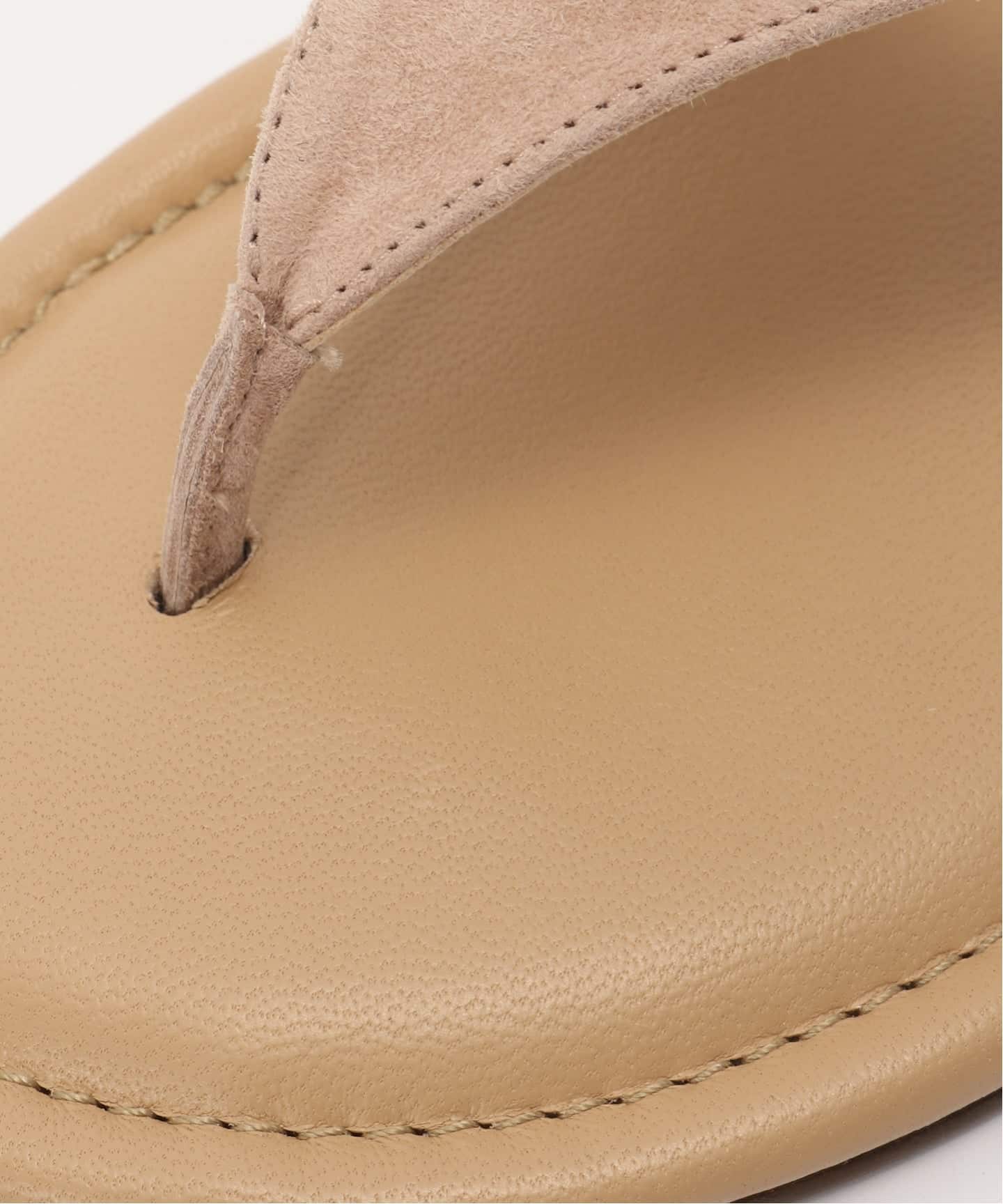 GIA BORGHINI/ジア ボルギーニ】suede thong sandals（サンダル）｜AP