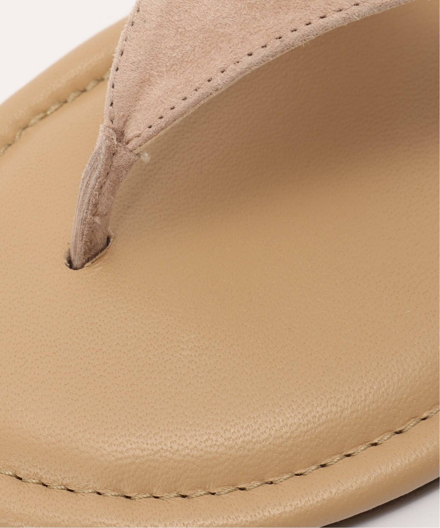 GIA BORGHINI/ジア ボルギーニ】suede thong sandals（サンダル）｜AP