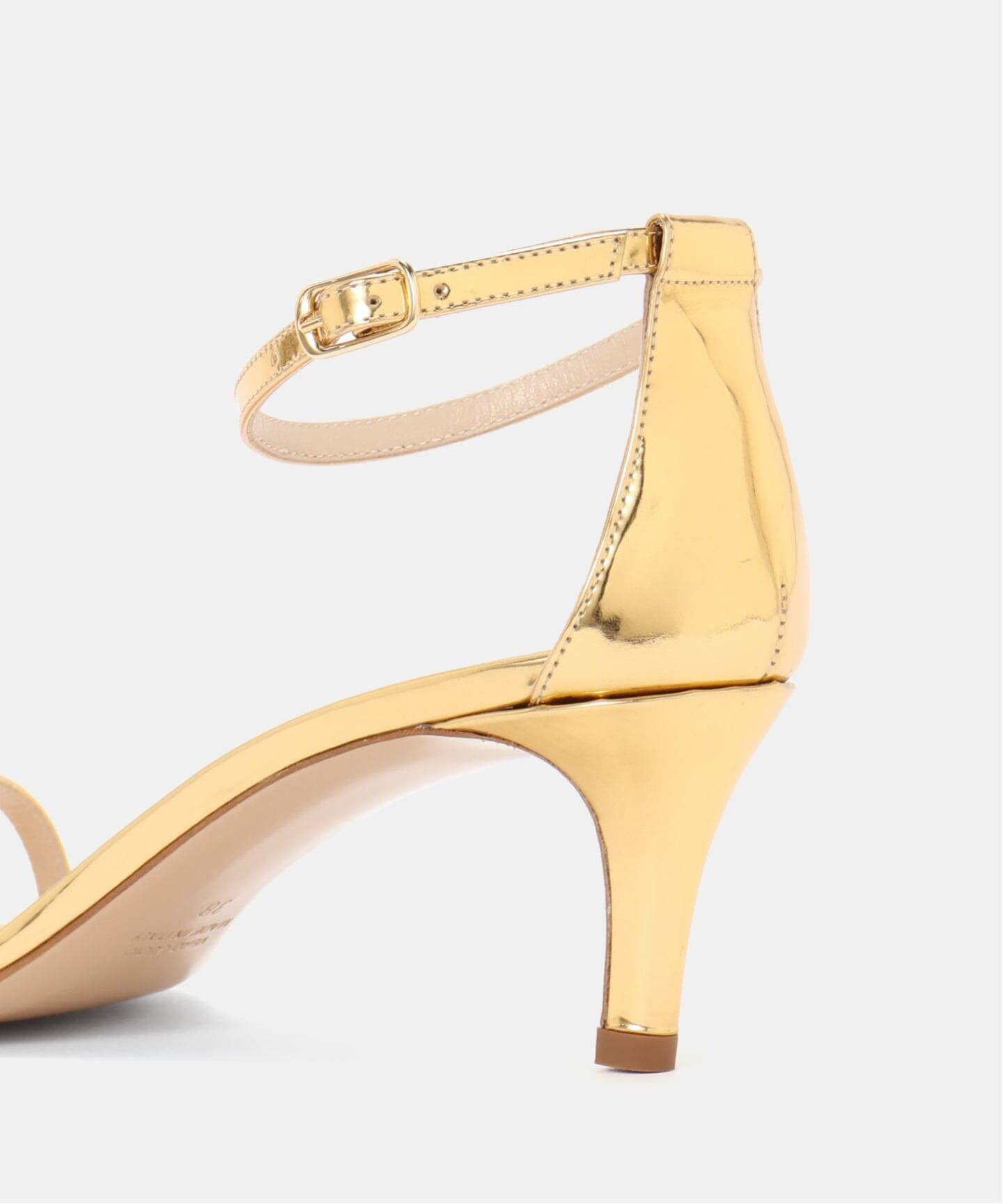 NEBULONI REFLEX 11 ゴールド サンダル 37 NEBULONI E./ネブローニ】strap sandal（サンダル）｜AP STUDIO
