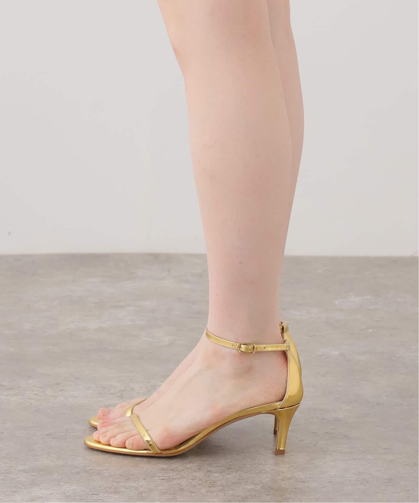 NEBULONI E.ネブローニ　ゴールドフラットシューズ NEBULONI E./ネブローニ】strap sandal（サンダル）｜AP STUDIO