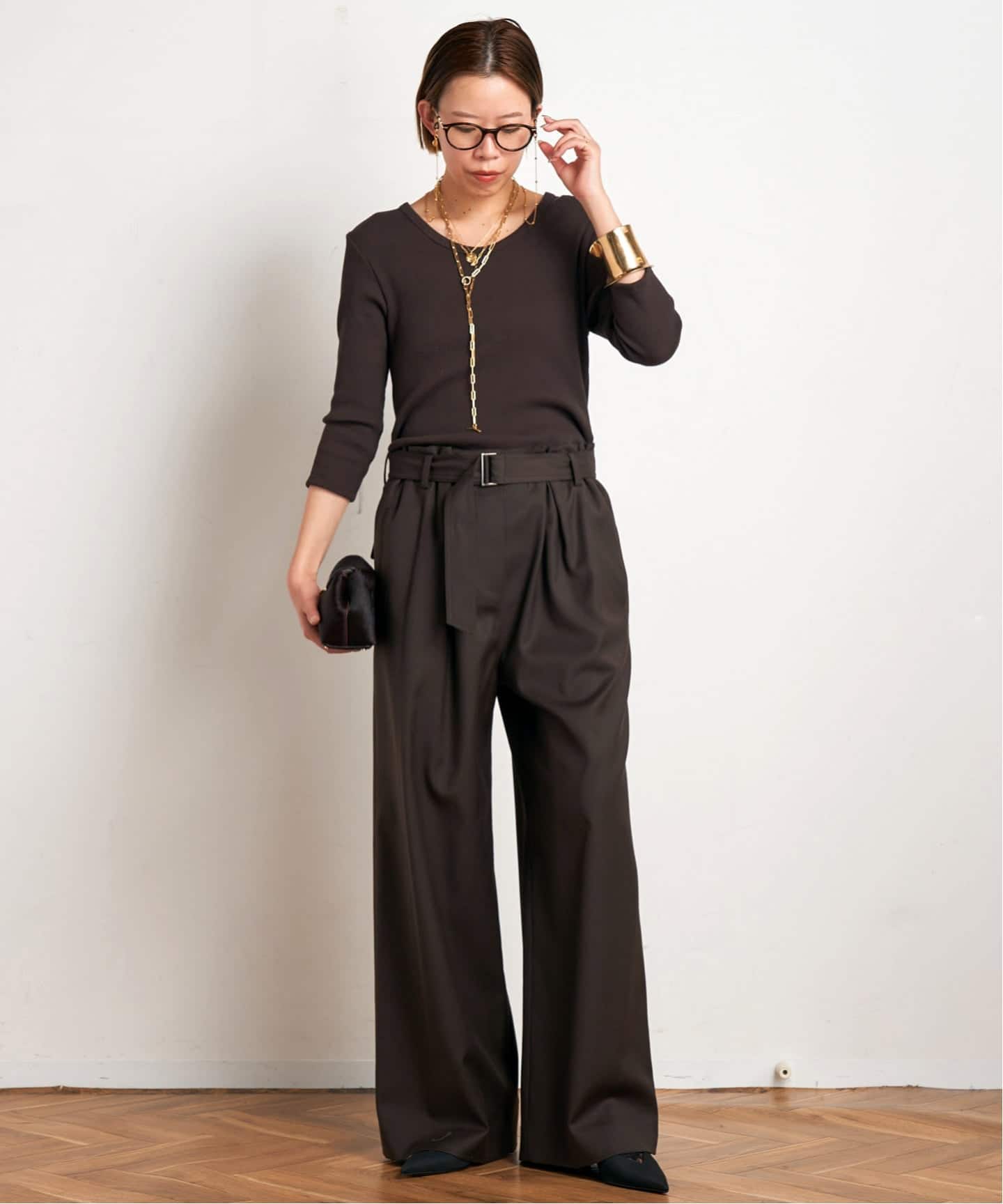 NEOUS/ネオアス】MATAR LACE CREPE PUMPS（パンプス）｜AP STUDIO