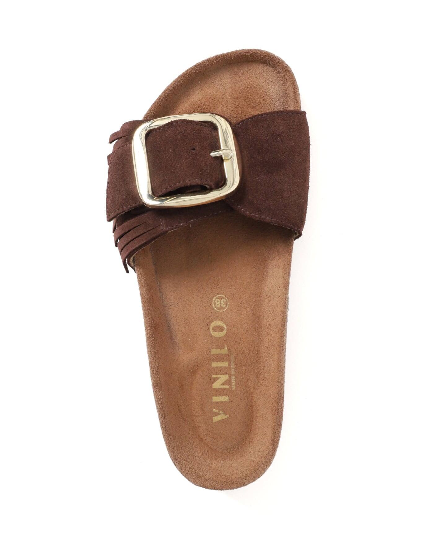 VINILO/ヴィニーロ】Fringe sandal（サンダル）｜AP STUDIO（エーピー