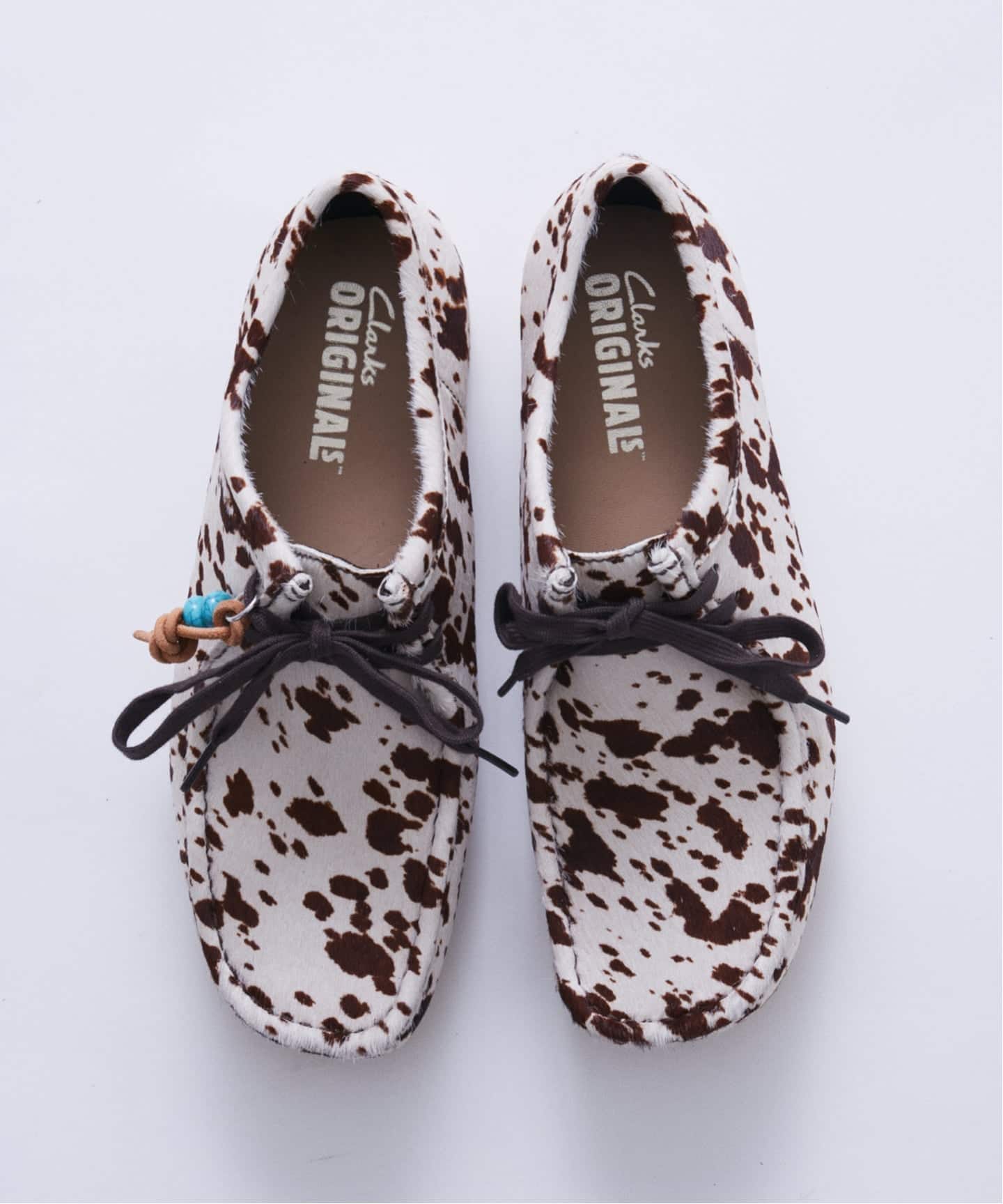 CLARKSMeare Walla JOURNAL STANDARD ベージュ Clarks / クラークス Wallabee - COW HAIR（レザーシューズ）｜JOURNAL