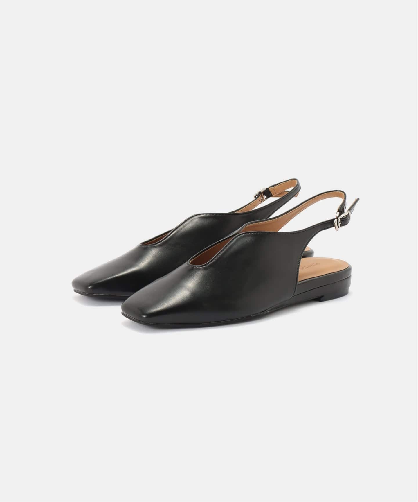 MAISON MARVERICKPRESENTS バックストラップミュール　M スクエアトゥバックストラップミュール（サンダル）｜B.C STOCK（ベー