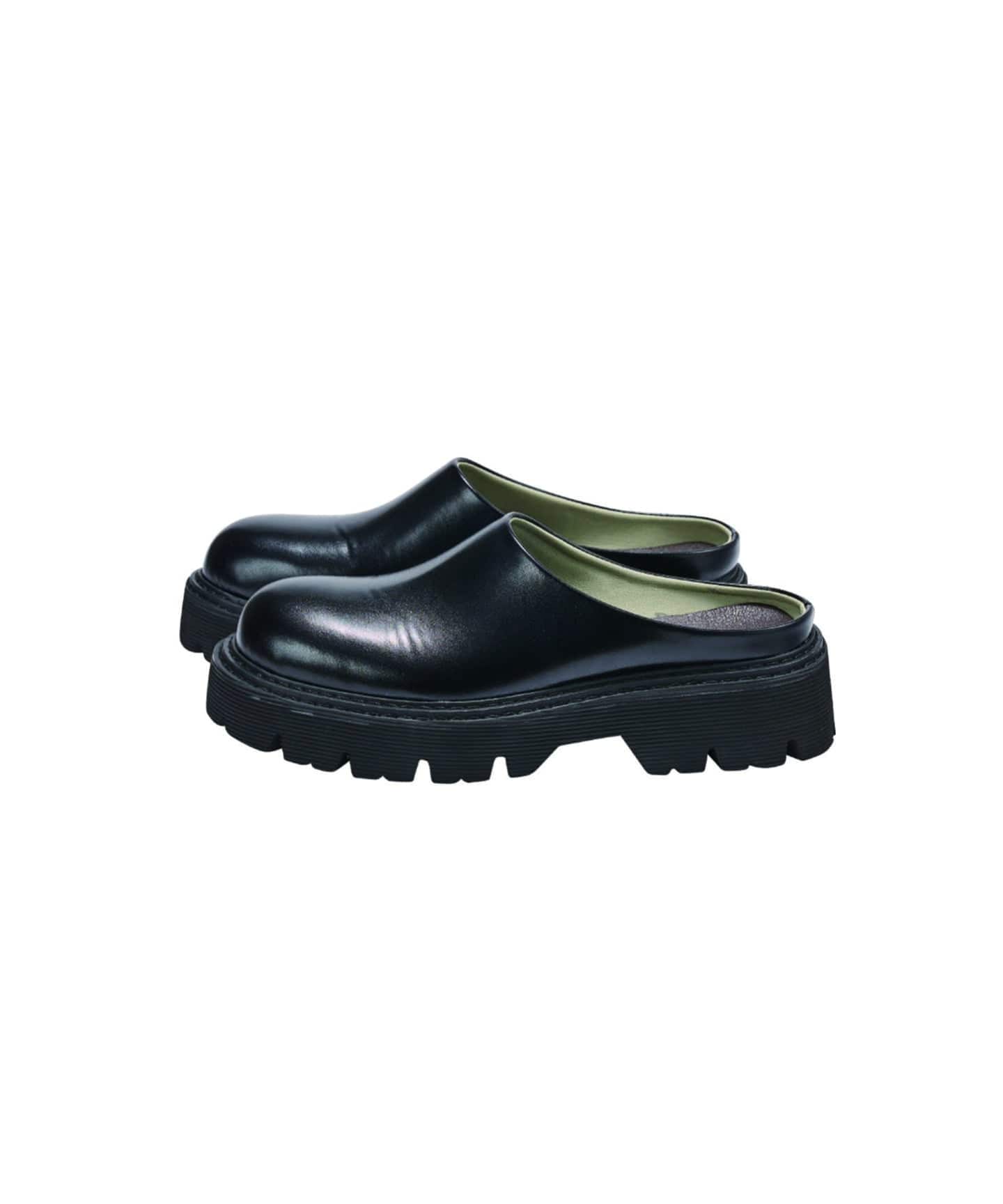 Knuth Marf / クヌースマーフ round toe sabot sandals（レザー
